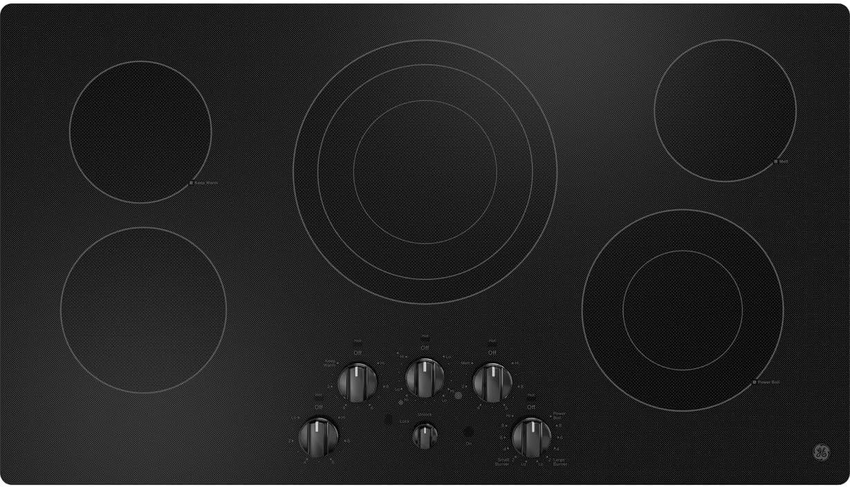 GE Appliances 36.13" Electric Cooktop with 5 Elements