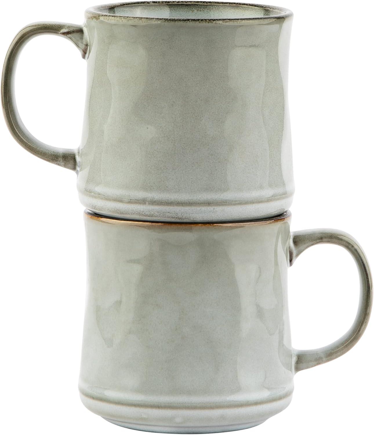 kook Kook 20 Oz. Glazed Coffee Mugs (Set of 2)