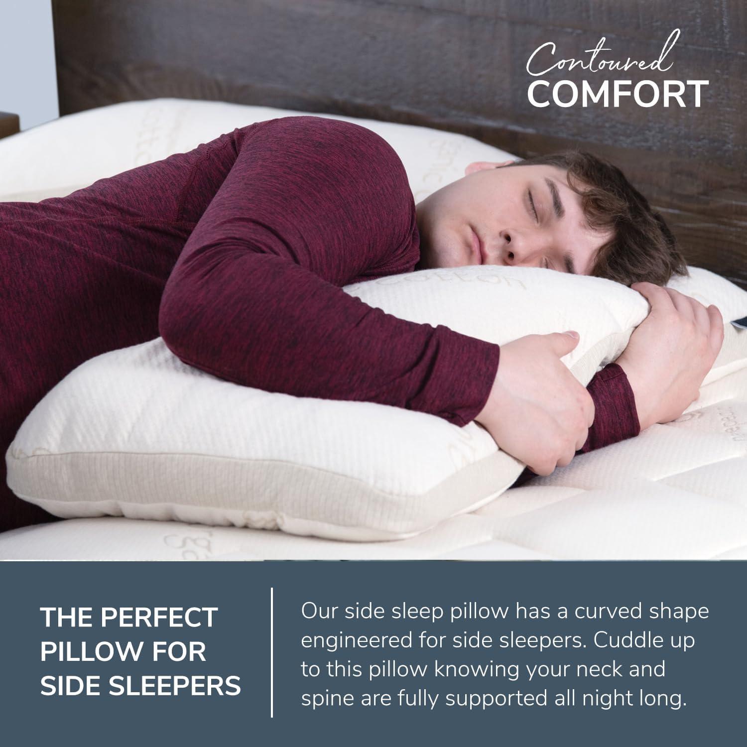 Naturepedic Organic Side Sleeper Pillow