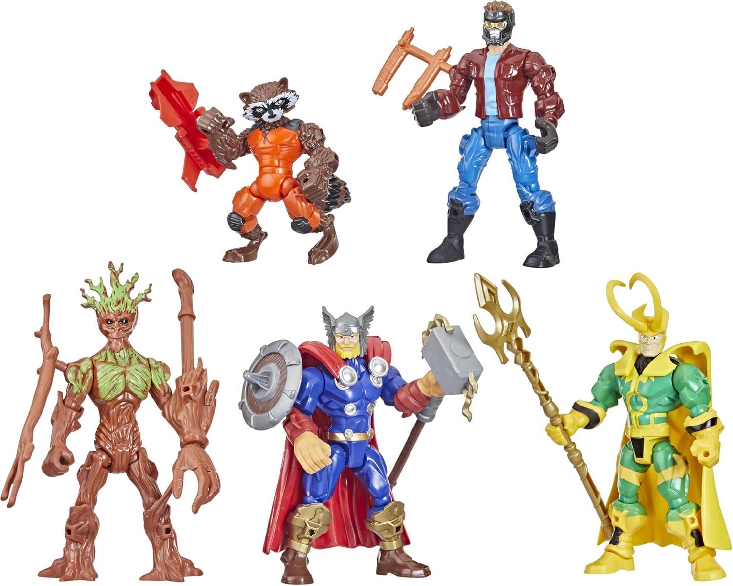 Marvel Super Hero Mashers Galaxy Mash Pack with 6-Inch Figures