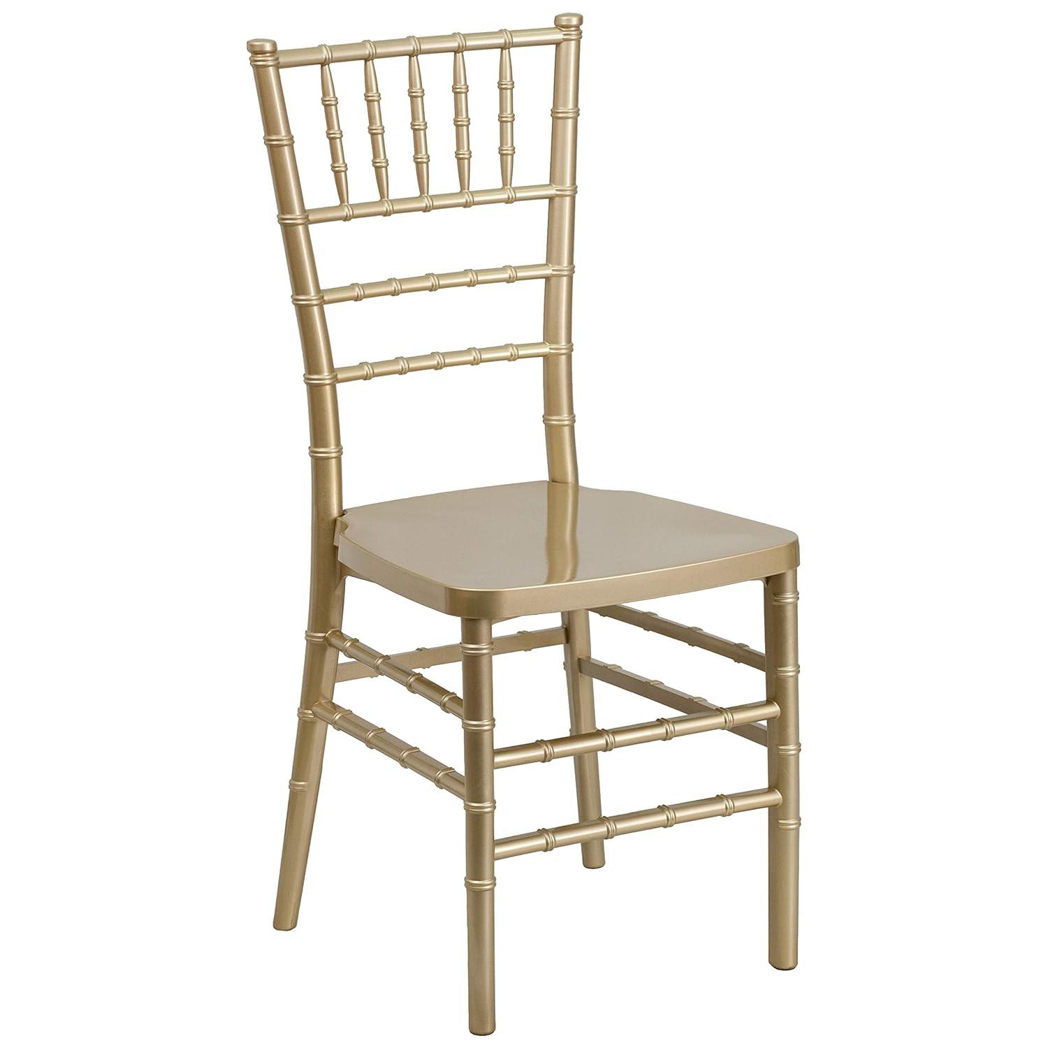 Flash Furniture Emma Premium Series Resin Stacking Chiavari Chair (Set of 2)