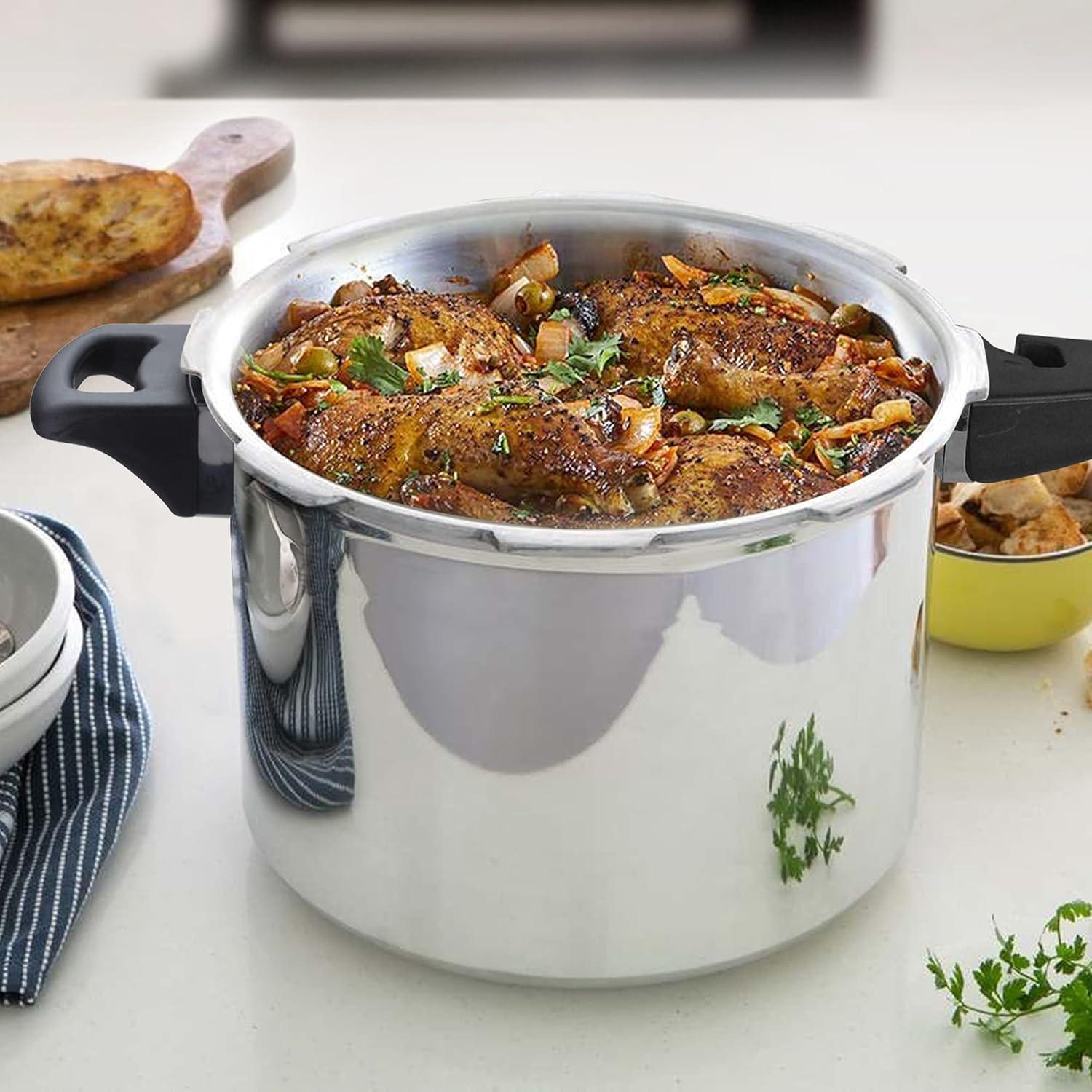 Bene Casa BC61421 4 qt Aluminum Pressure Cooker