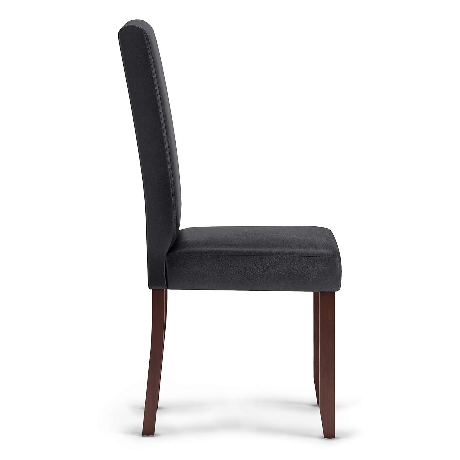 Simpli Home Acadian Solid Wood Dining Chair (Set of 2)