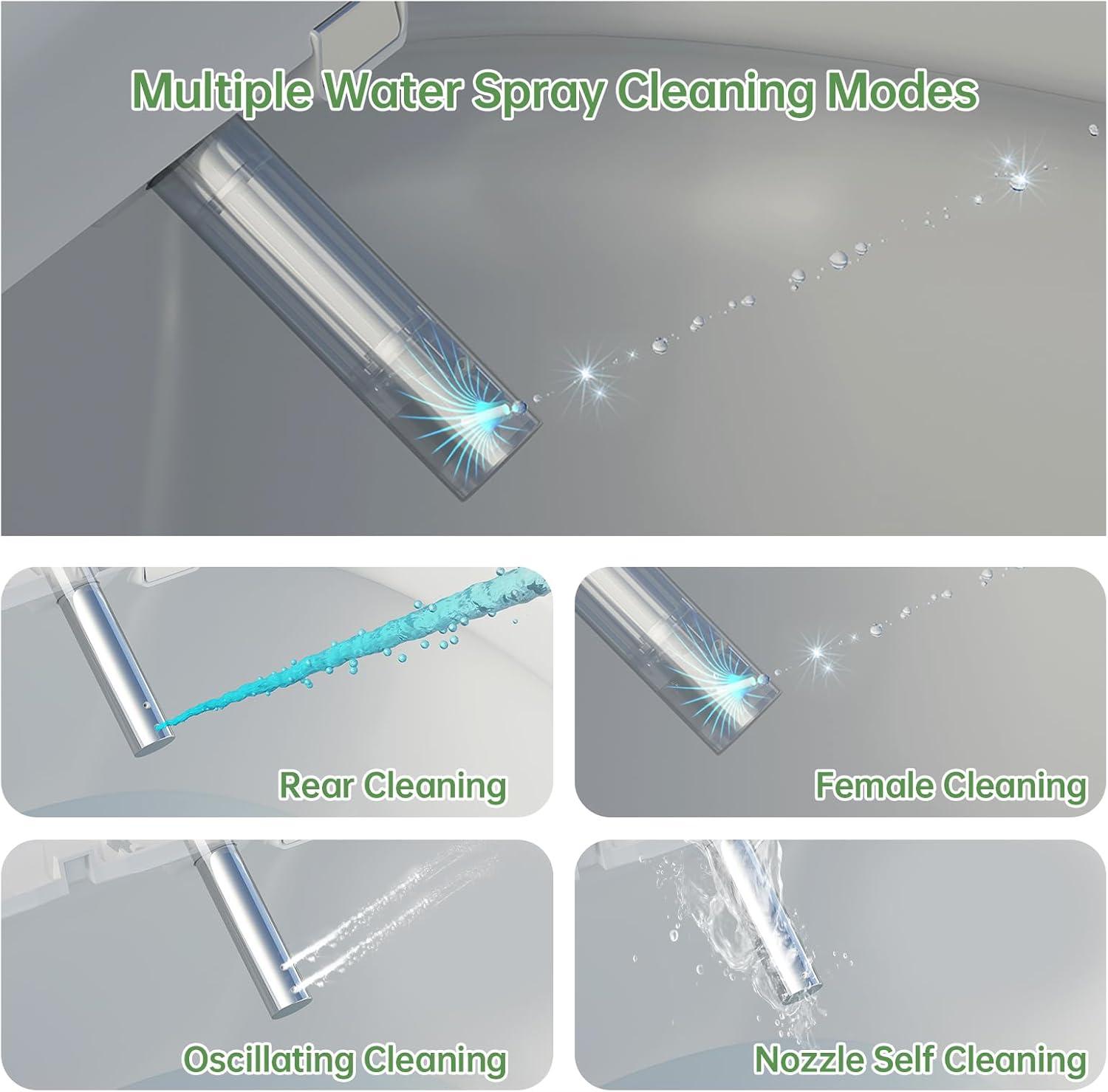 INUS IST-N22 Elongated Toilet Seat Bidet