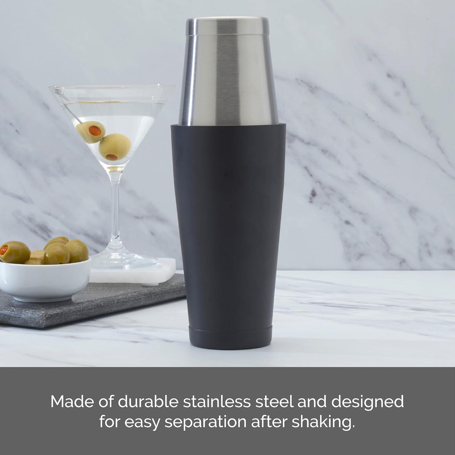 Houdini Stainless Steel Boston Cocktail Shaker