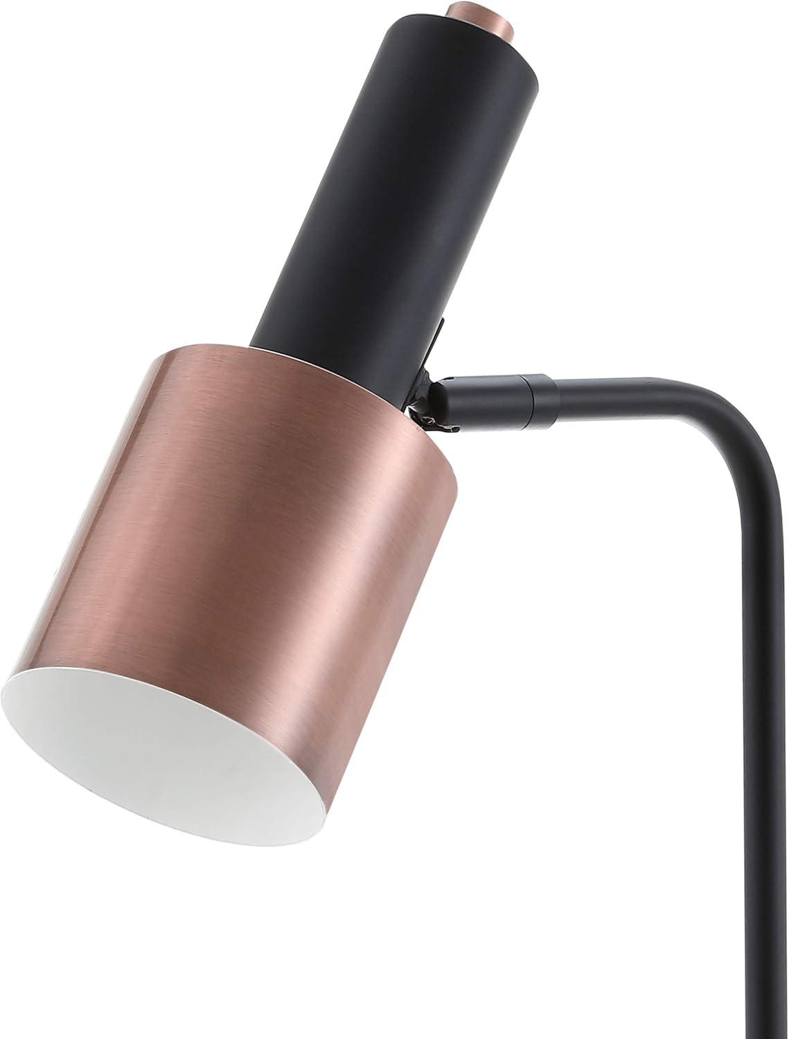 Jonathan Y Lighting Jyl6101 1 Light 22" Tall Led Gooseneck Desk Lamp - Copper