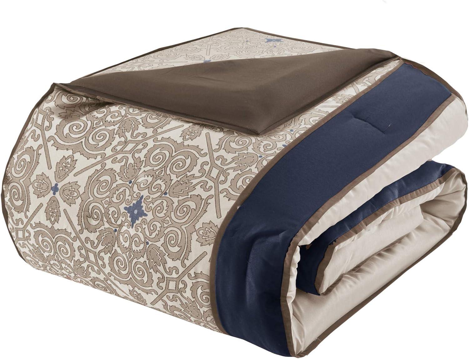Madison Park Essentials Jacquard Traditional 24 Piece Room in a Bag