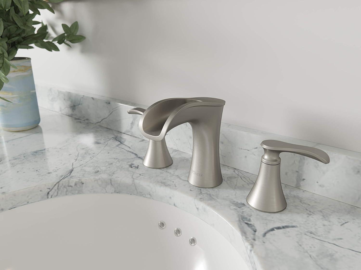 Jaida Widespread Bathroom Faucet with Drain Assembly