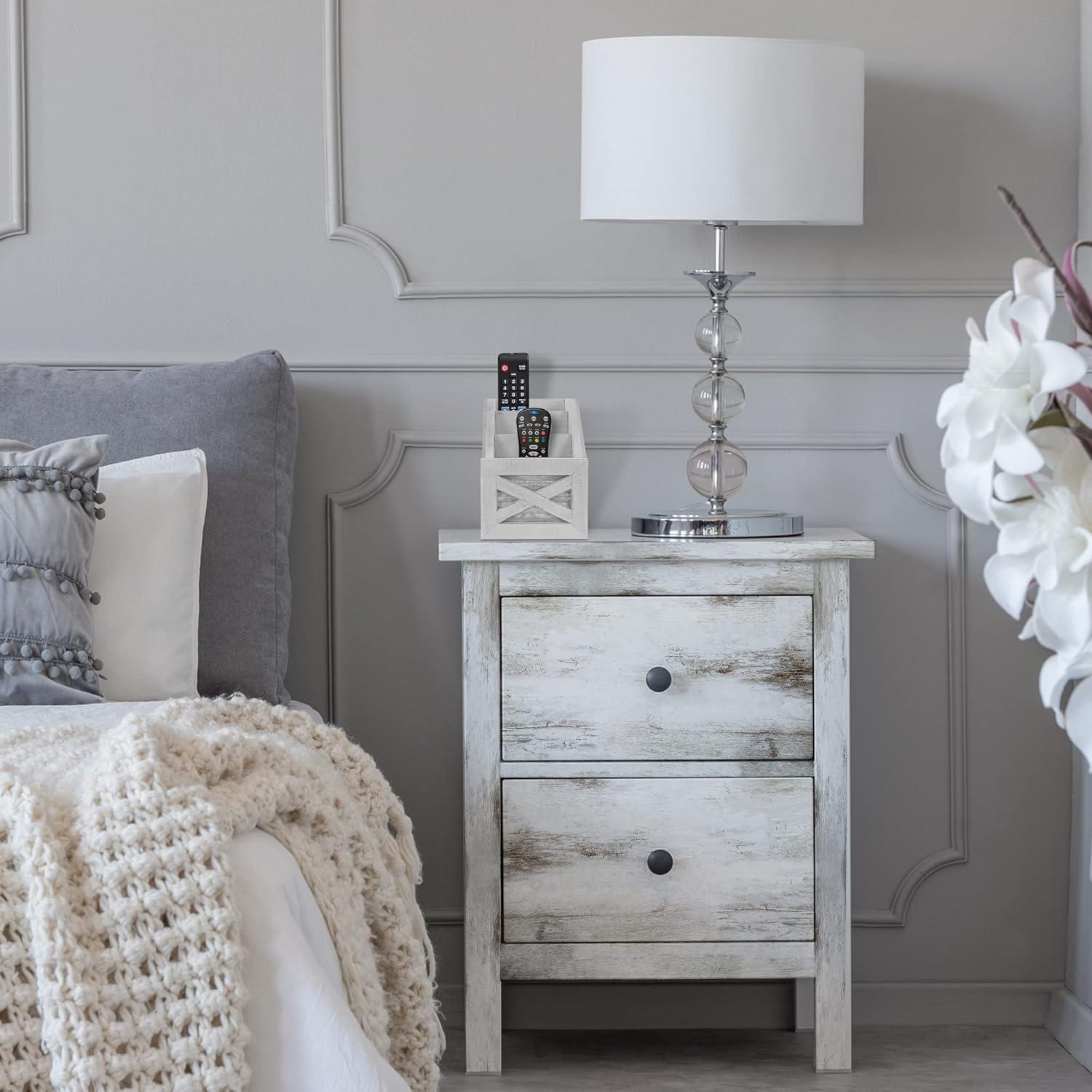 Autumn Alley Rustic Remote Control Holder Organizer