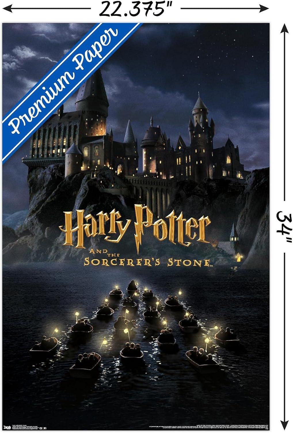 Harry Potter Castle Multicolor Glossy Wall Poster