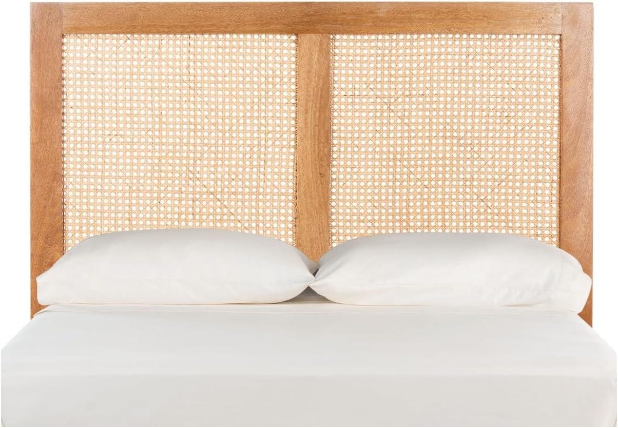 Vienna Natural Cane and Mango Wood Twin Headboard