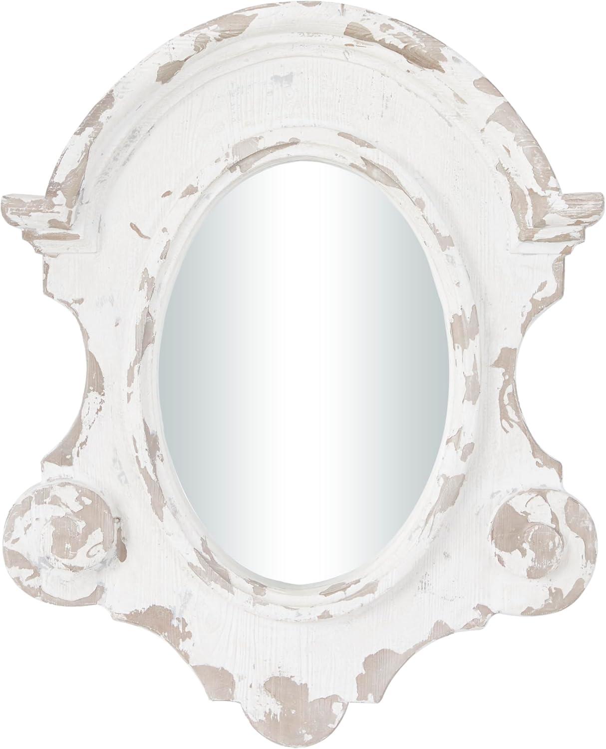 Halma Solid Wood Arch Wall Mirror