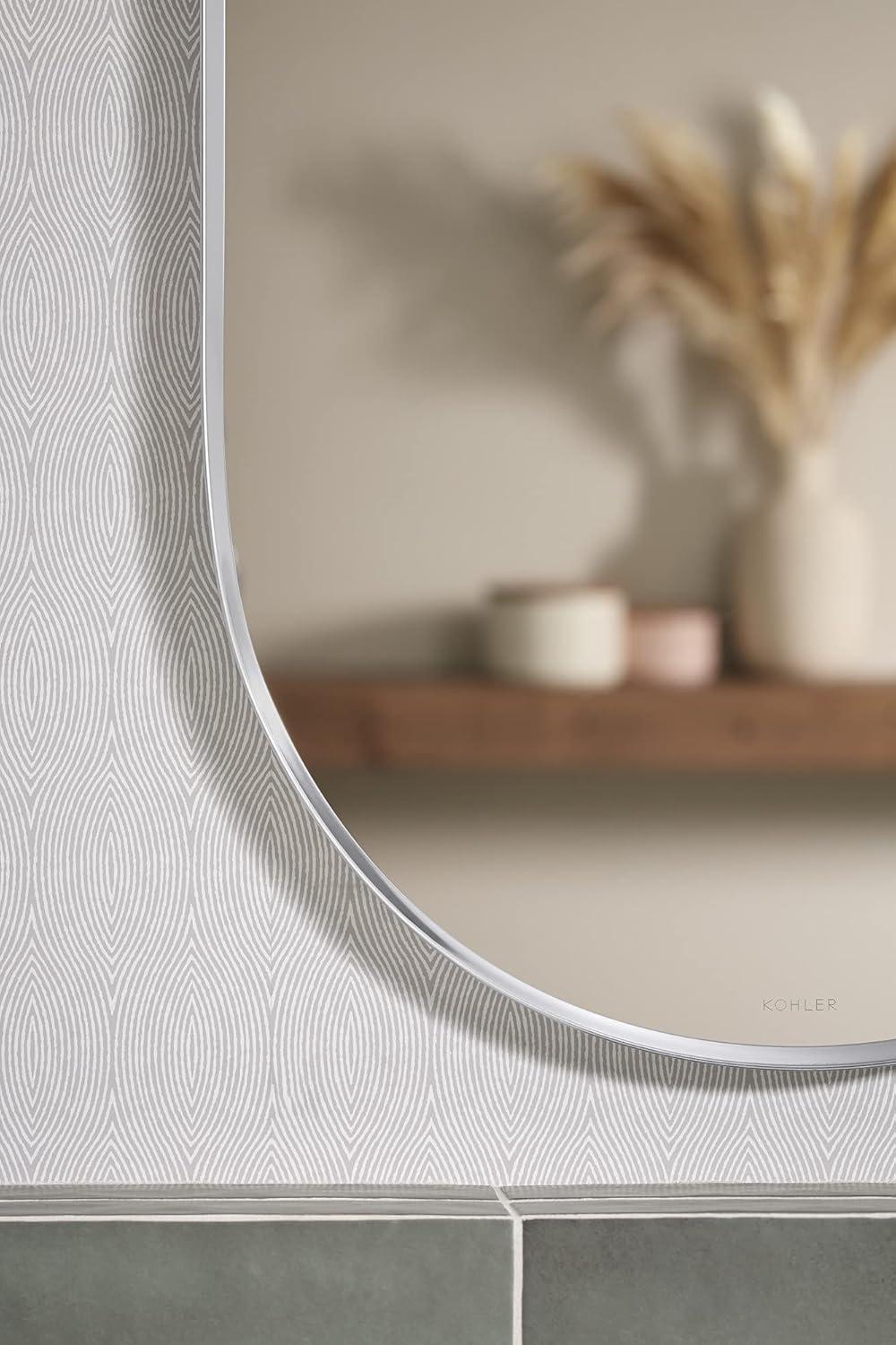 Essential Capsule Wall Mirror, Bathroom/Vanity Mirror with Frame