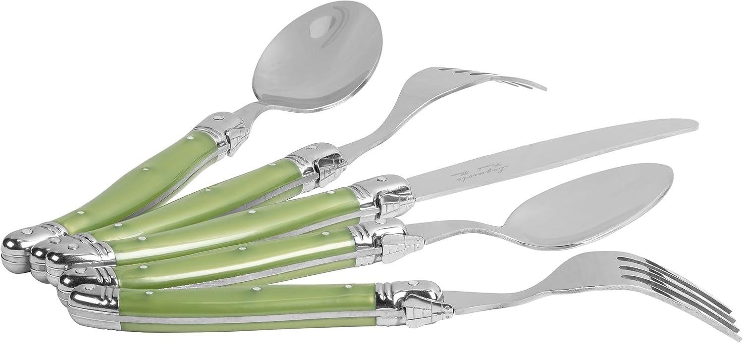 French Home French Home Laguiole 20 Piece Stainless Steel Flatware Set, Service for 4