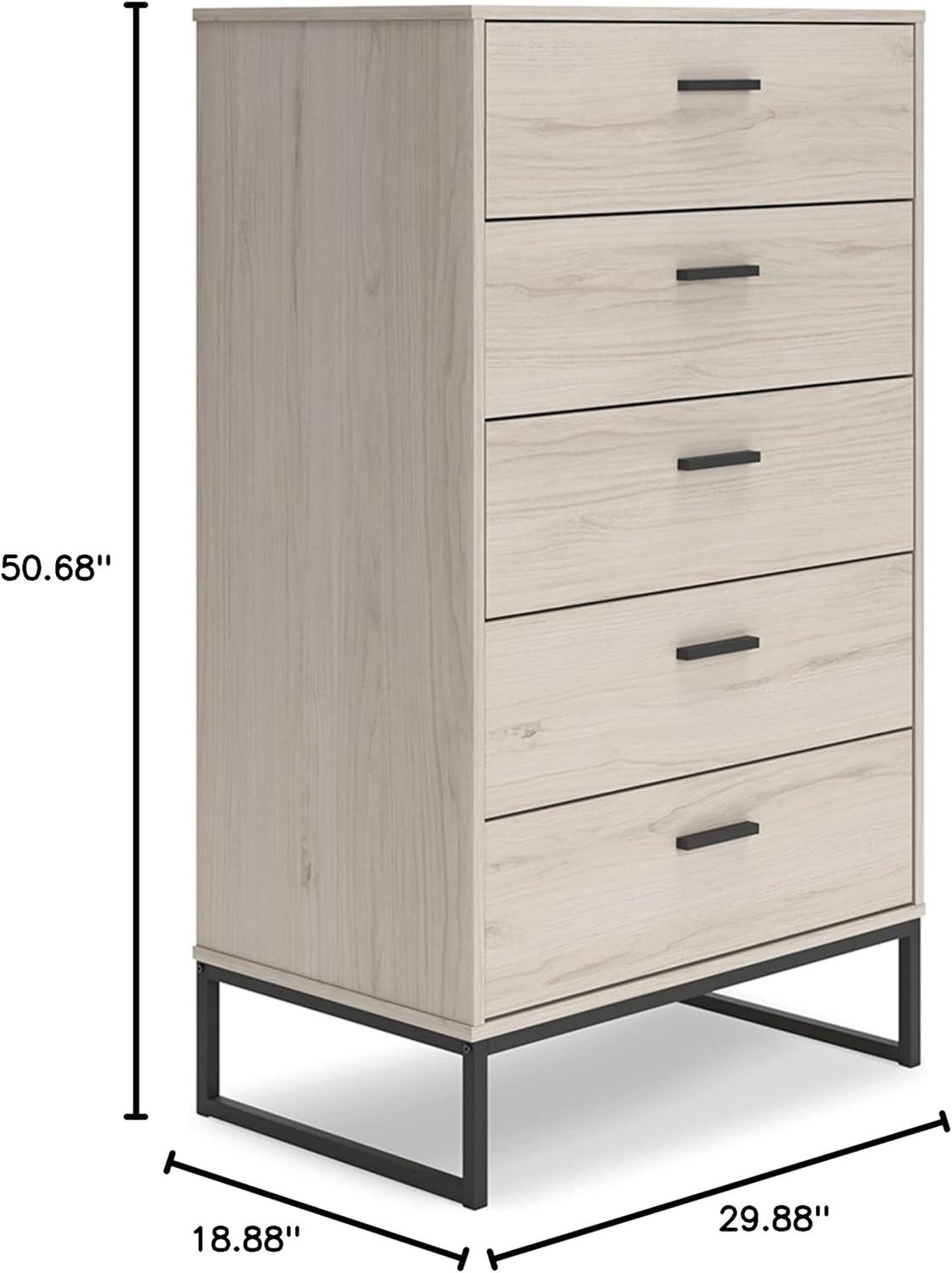 Socalle 5 Drawer 29.88" W Chest