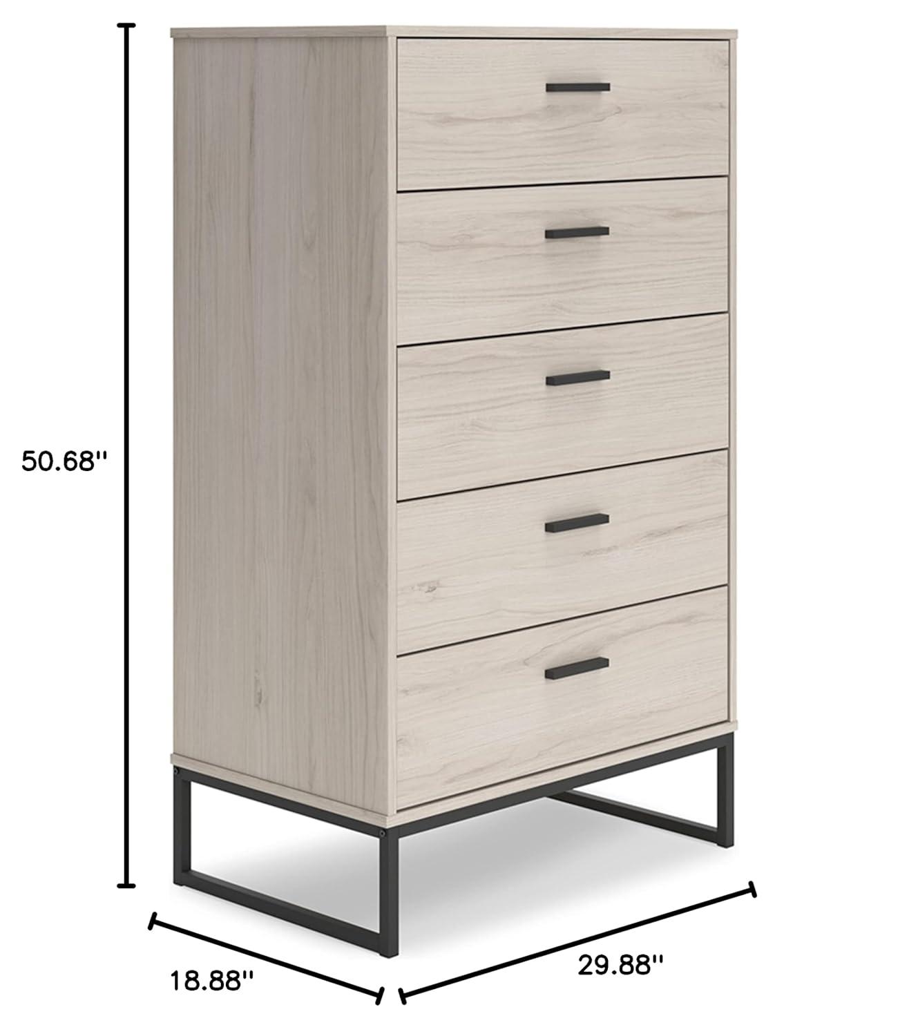 Latitude Run® Bosnjak 29.88'' W 5 - Drawer Dresser
