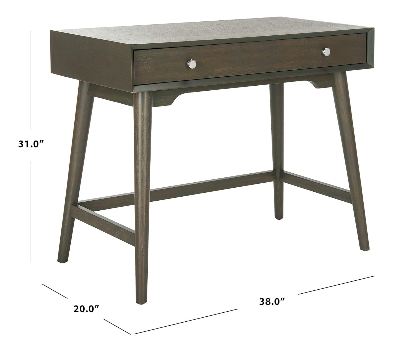 Isadora Desk - FOX6293 - Grey - Safavieh Couture