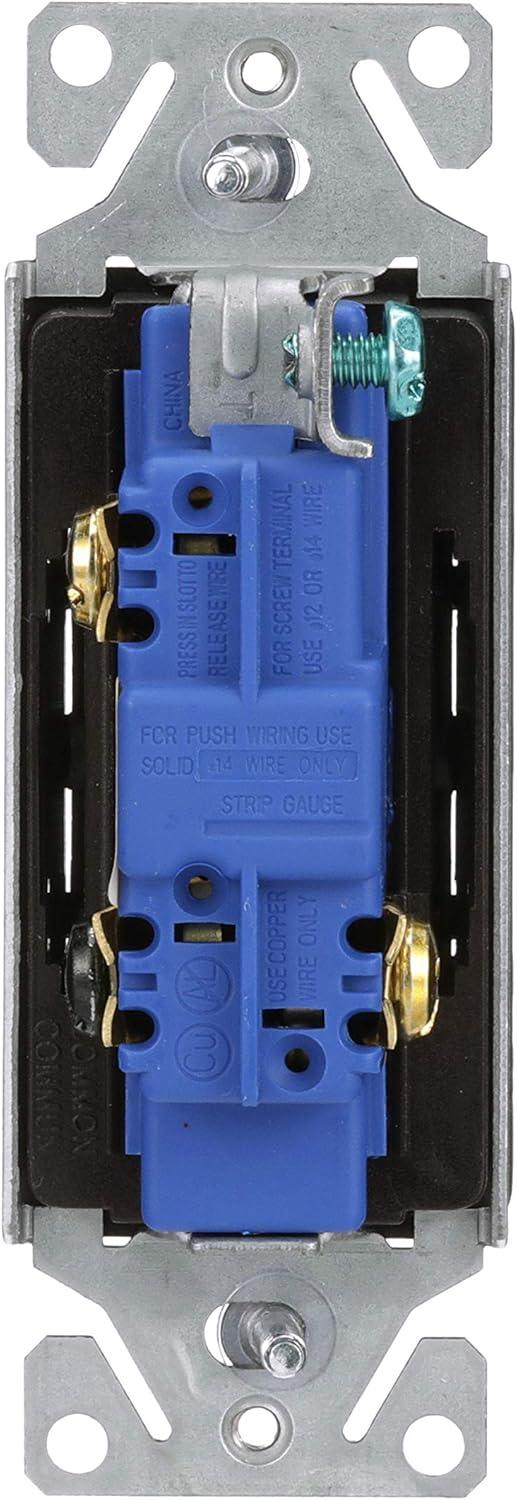 Oil Rubbed Bronze 3-Way Rocker Wall Switch