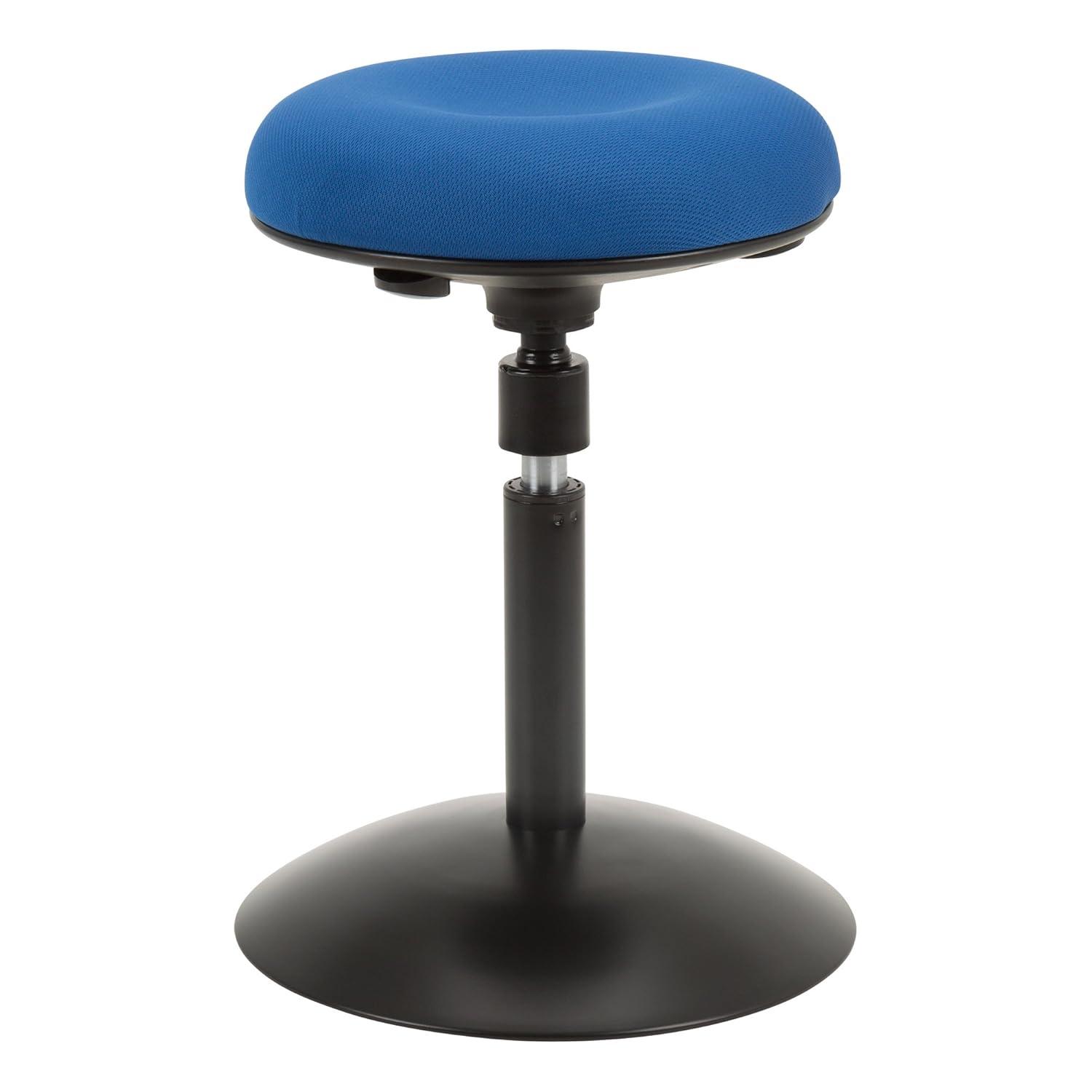 Norwood Commercial Furniture Sit-to-Stand Active Stool w/ Pivot Round Seat, Blue, NOR-NIL1716F-BL-SO
