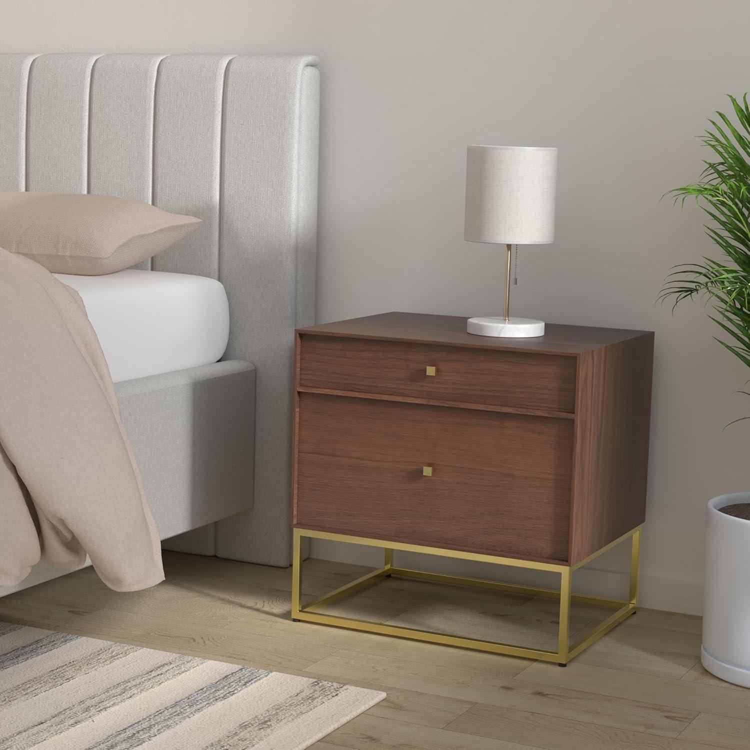 Everly Quinn Monadnoc 24.2'' W Nightstand