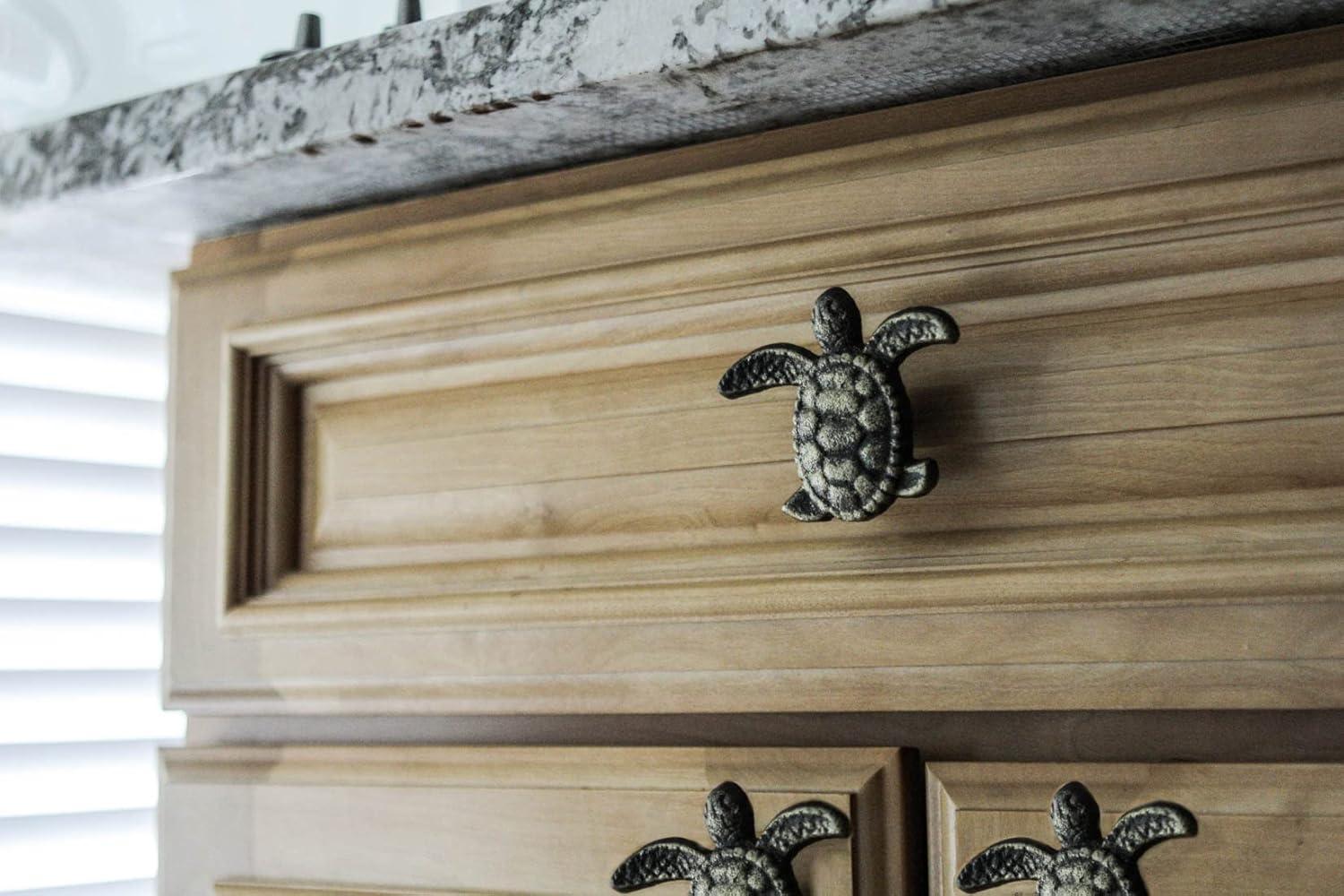 Cast Iron Sea Turtle Novelty Pull Multipack