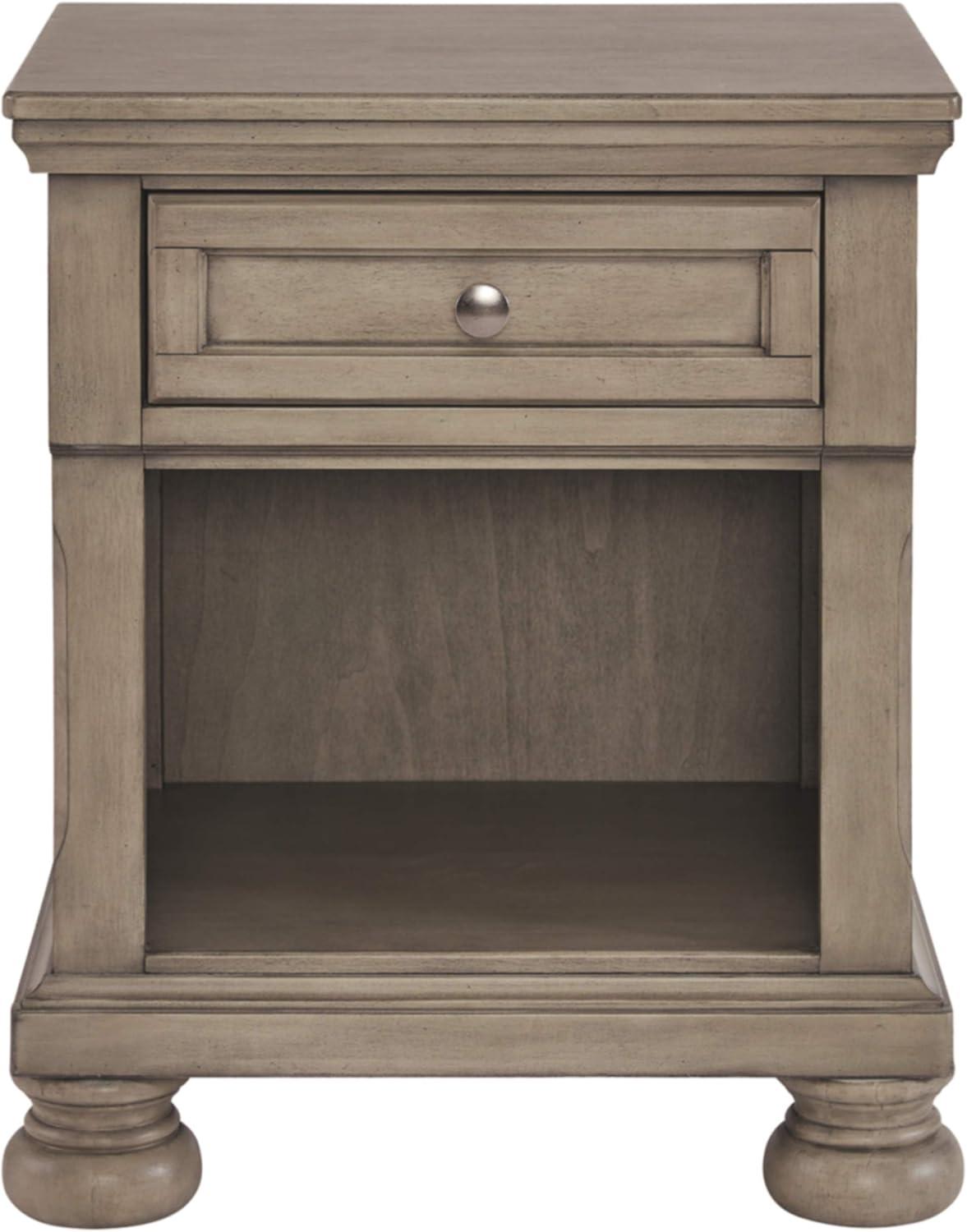 Lettner Nightstand Light Gray - Signature Design by Ashley