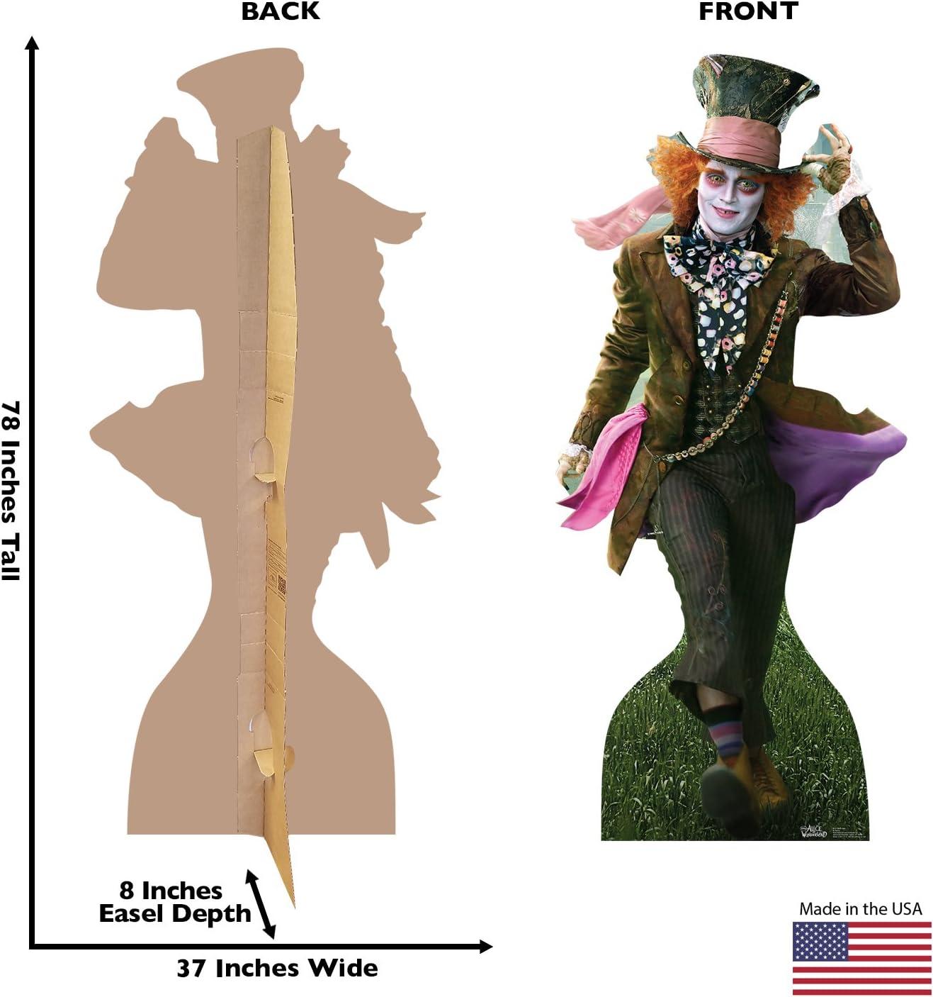 Life-Size Mad Hatter Cardboard Cutout Standee