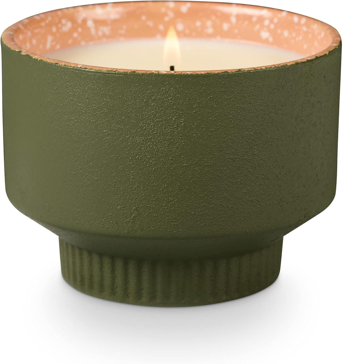 ILLUME Verde Ceramic Candle