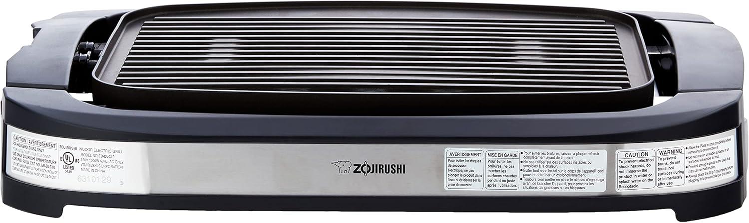 Zojirushi Zojirushi Indoor Electric Grill, Stainless Black