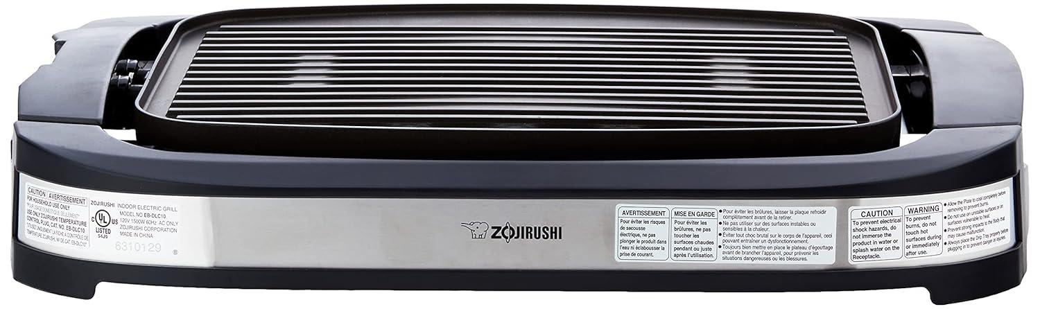 Zojirushi Zojirushi Indoor Electric Grill, Stainless Black