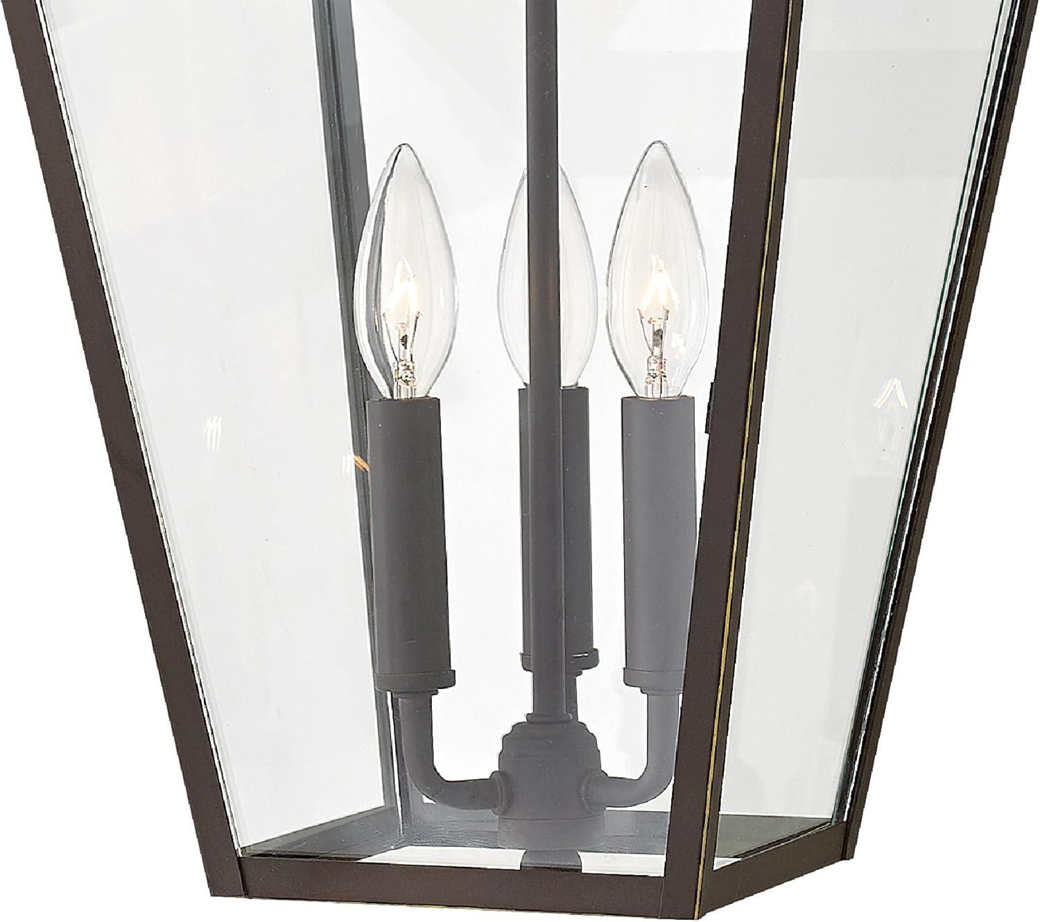 Aalford Place Bronze 3 - Bulb 19.5" H Outdoor Pendant