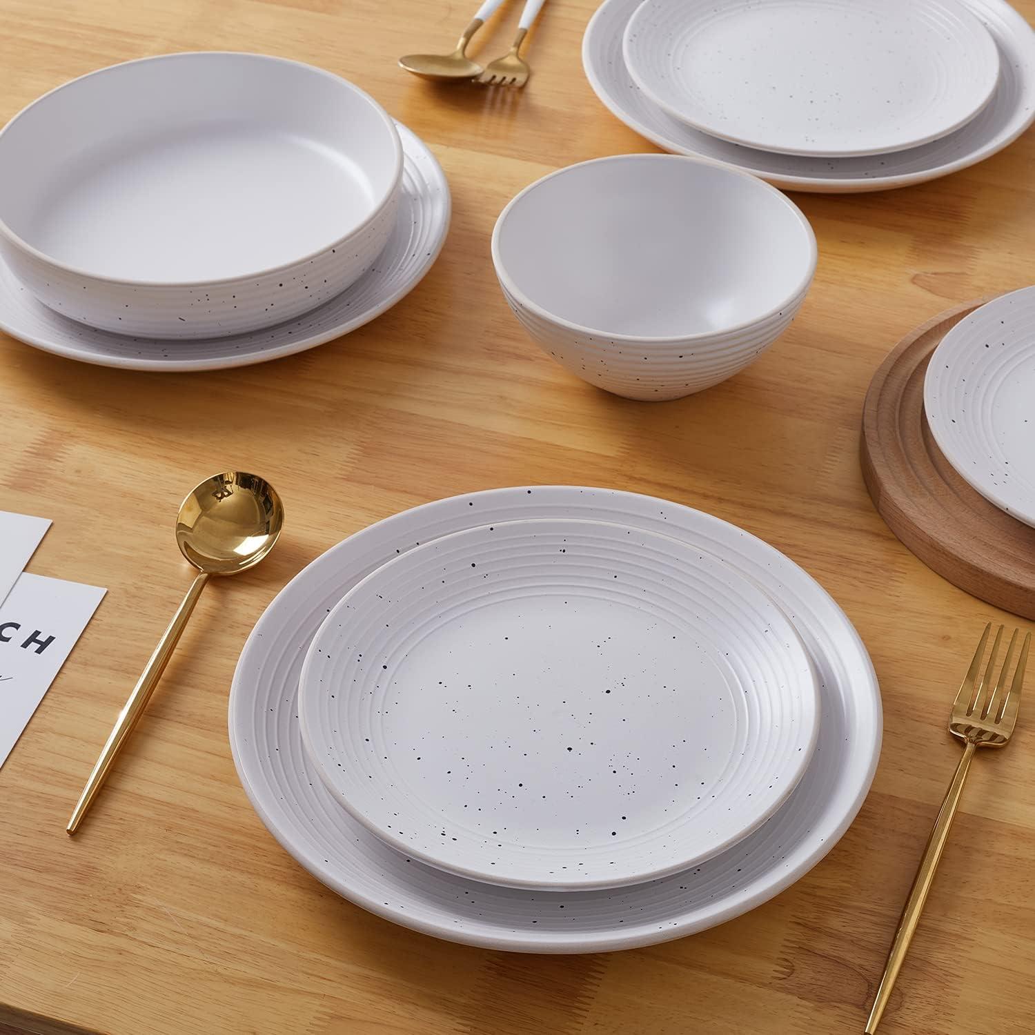 Stone Lain Lauren 16-Piece Dinnerware Set Stoneware