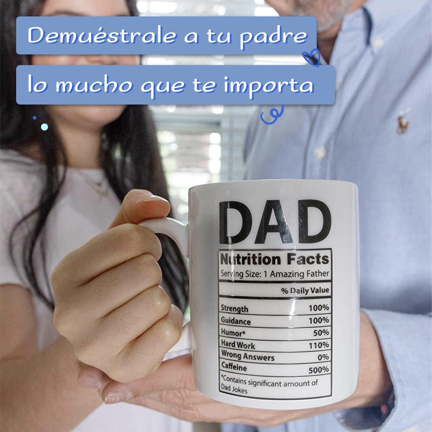 Light Autumn Changing Color Mugs - Heat Change Mug for Dad - Gifts from Daughter - Thermal Heat Activated, Battery - Dad Birthday Gifts for Dad