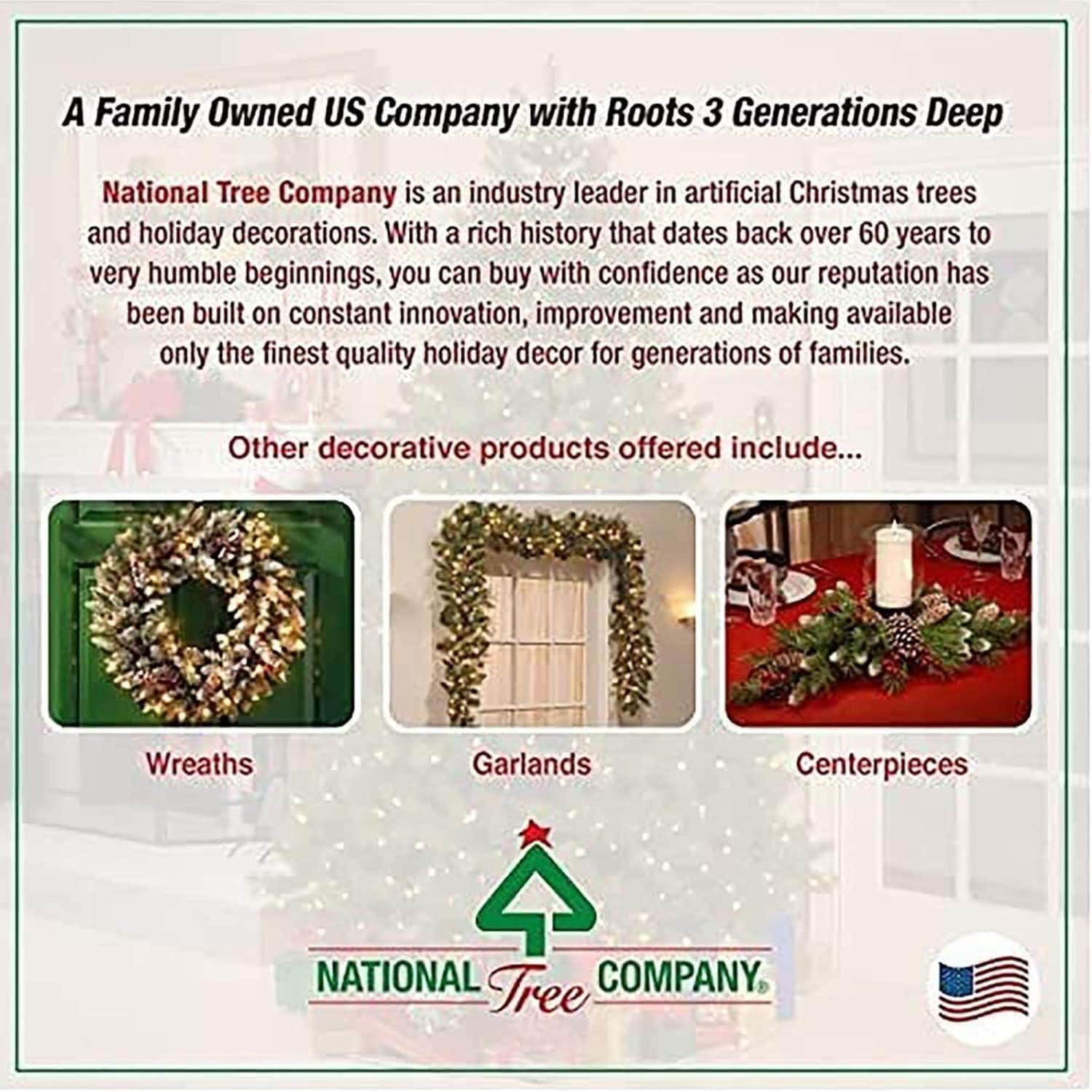 National Christmas Tree Company Pre-Lit Kincaid Spruce Artificial Christmas Tree