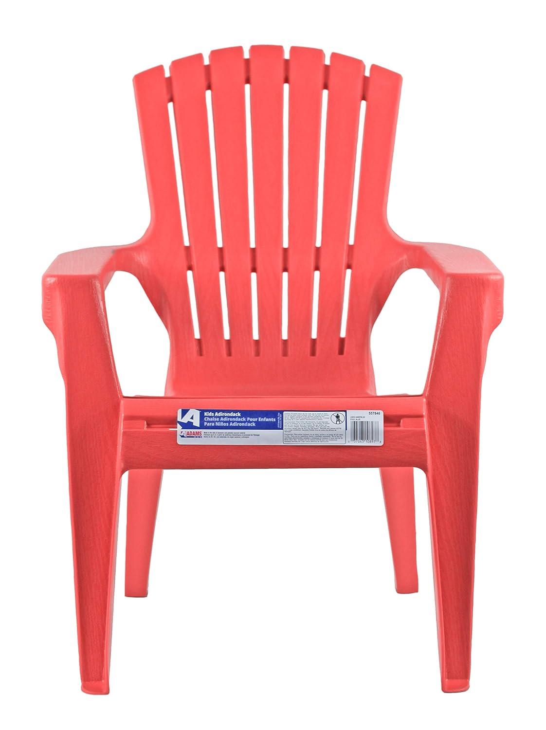 Adams Outdoor Plastic Kids Adirondack Chair (Small)