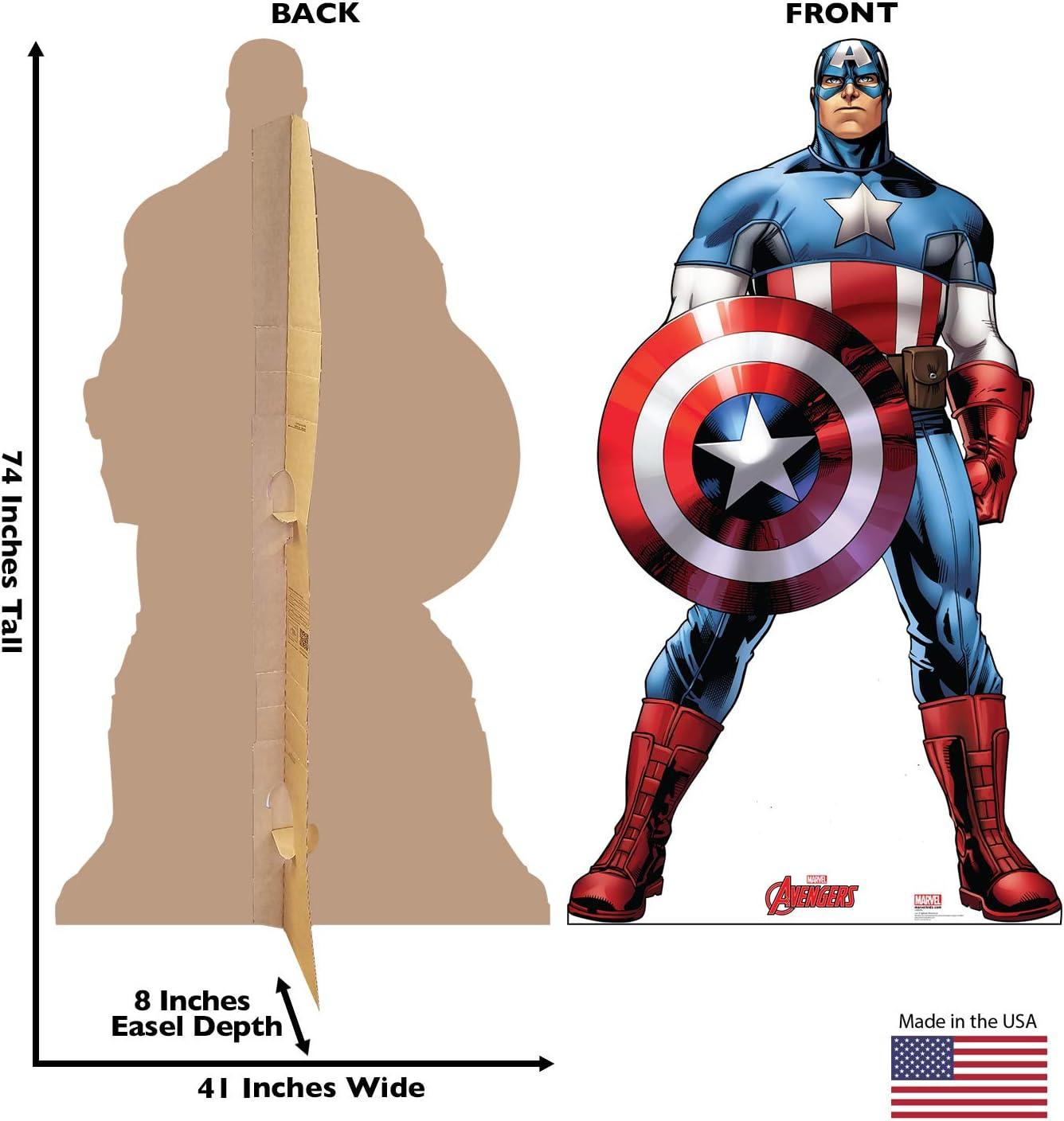 Captain America Life-Size Cardboard Cutout Standup