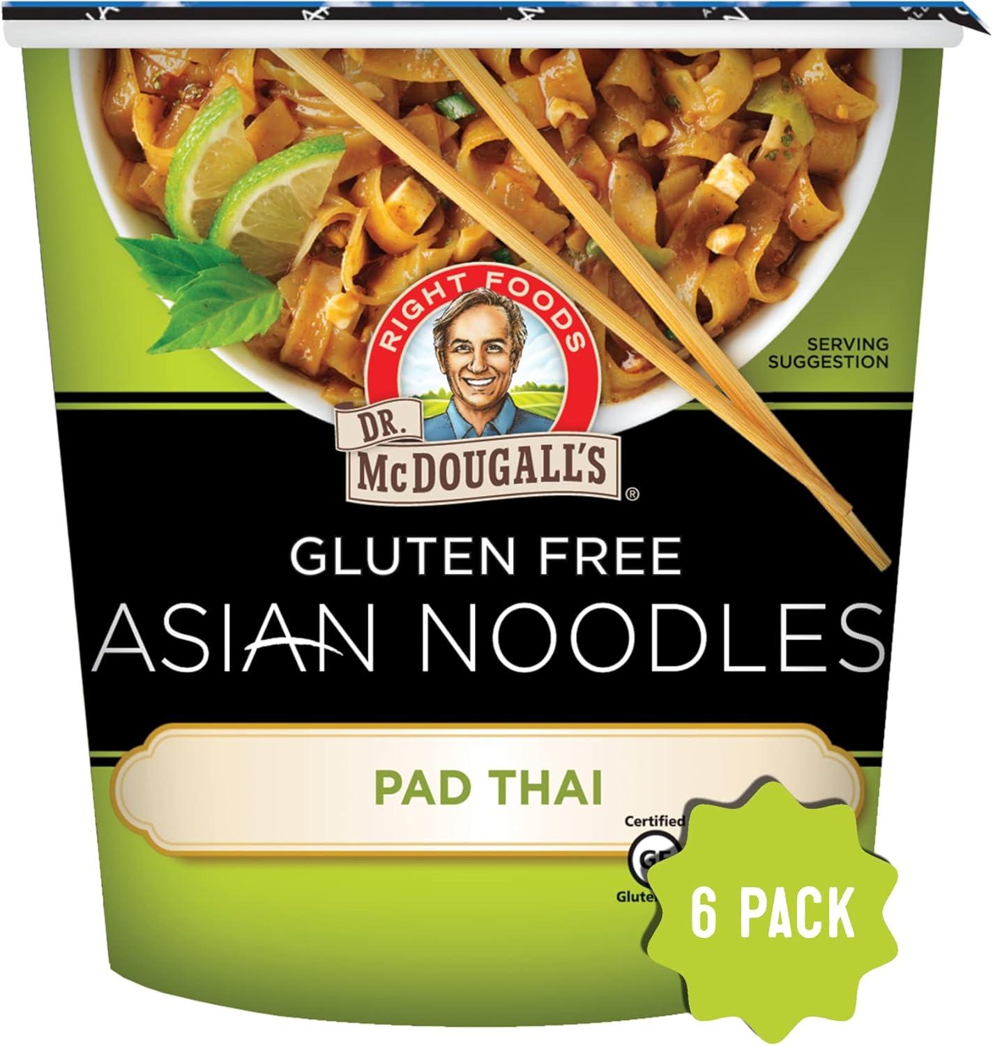 Dr. McDougall's Pad Thai Asian Noodles - 2 oz.(Case of 6 )