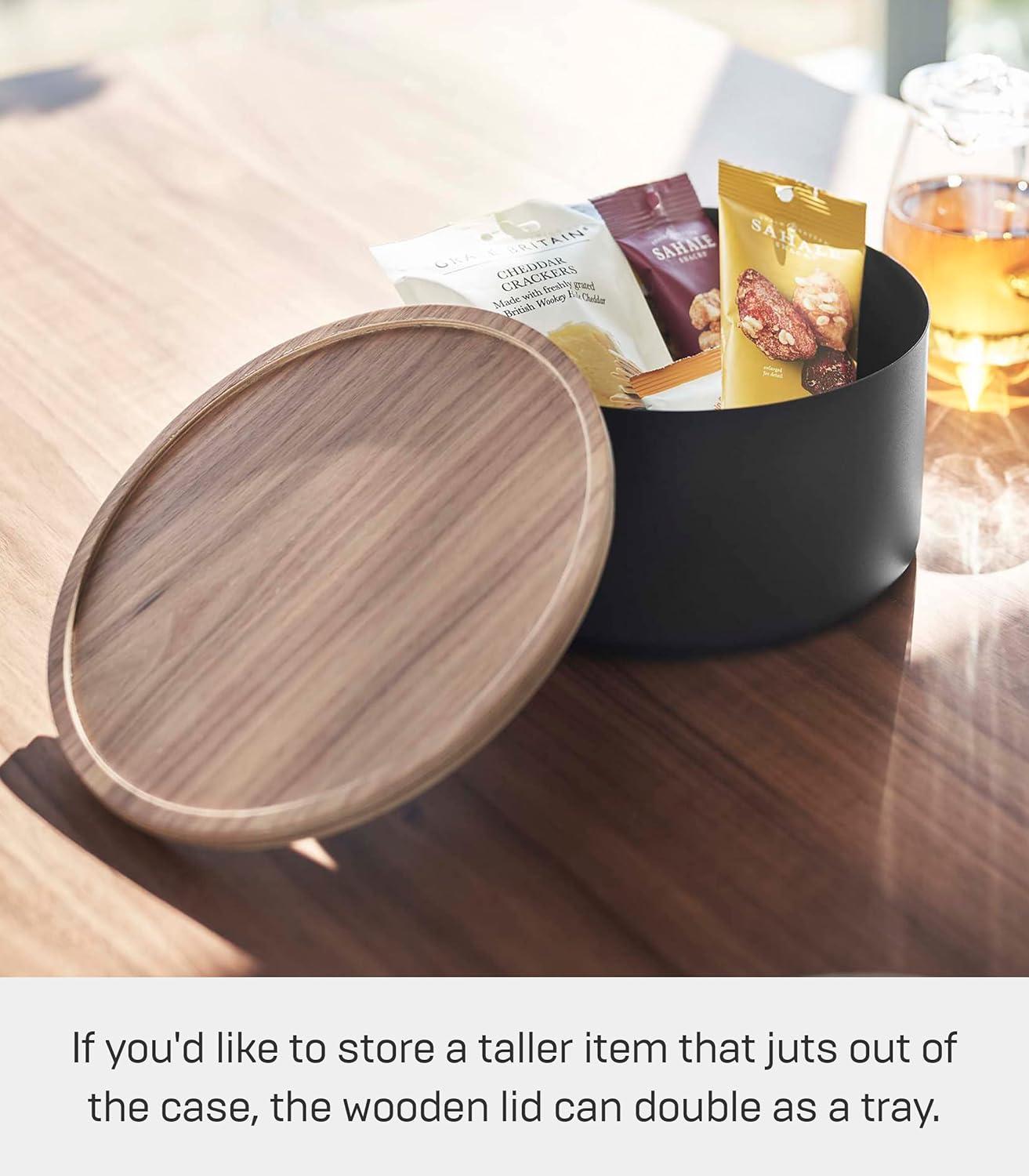 Yamazaki Home Rin Metal Storage Bin