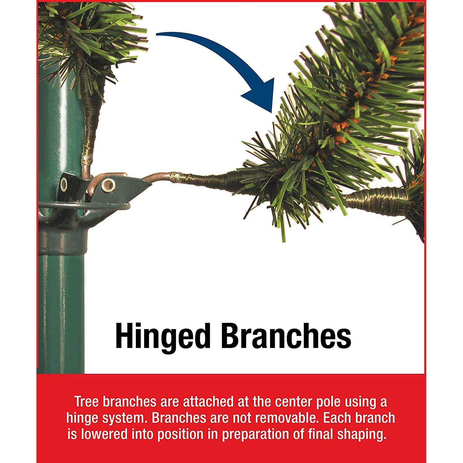 The Holiday Aisle® Dunhill Fir Tree with Clear Lights