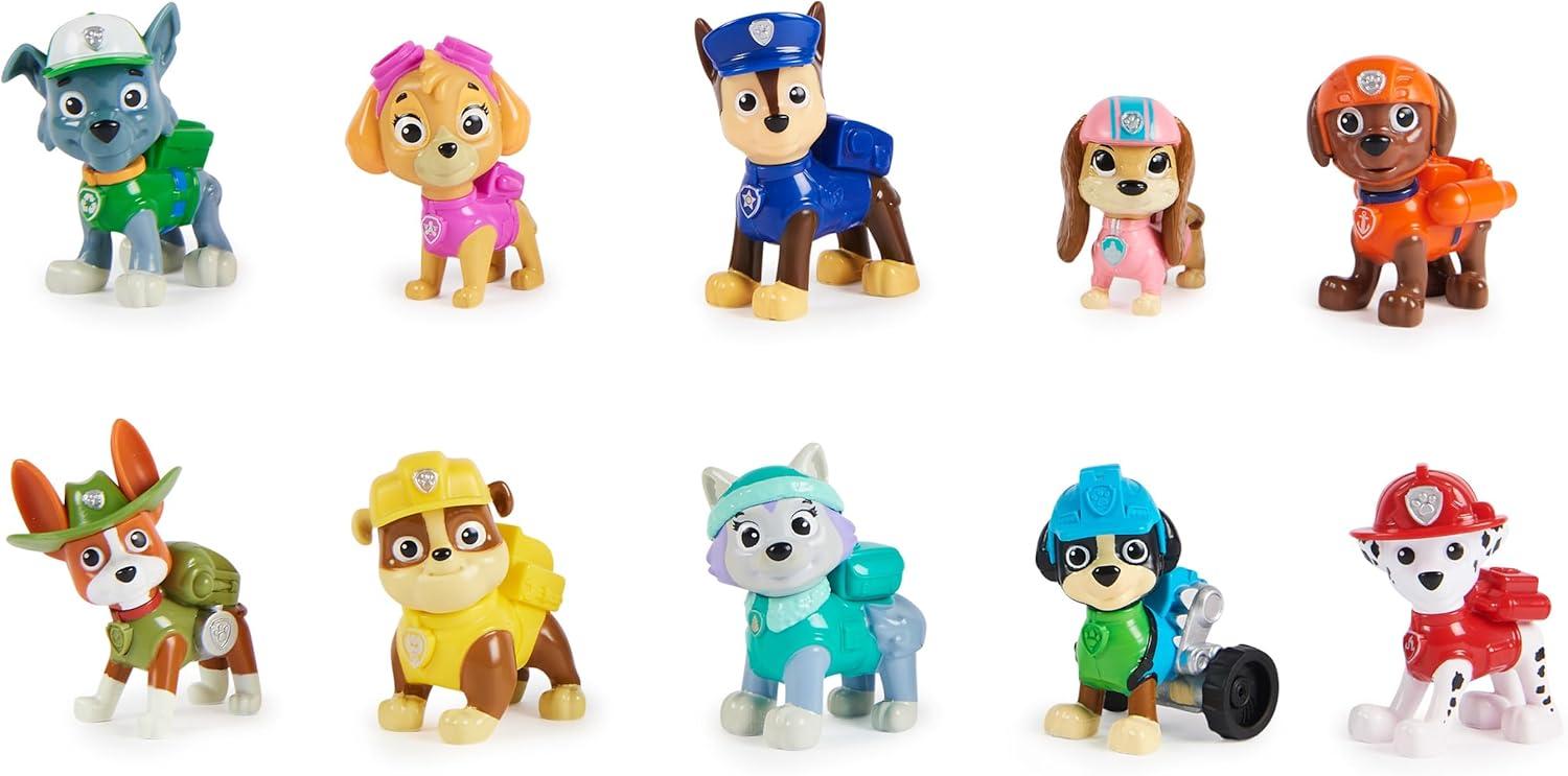 PAW Patrol 10th Anniversary Collectible Action Figures Gift Pack