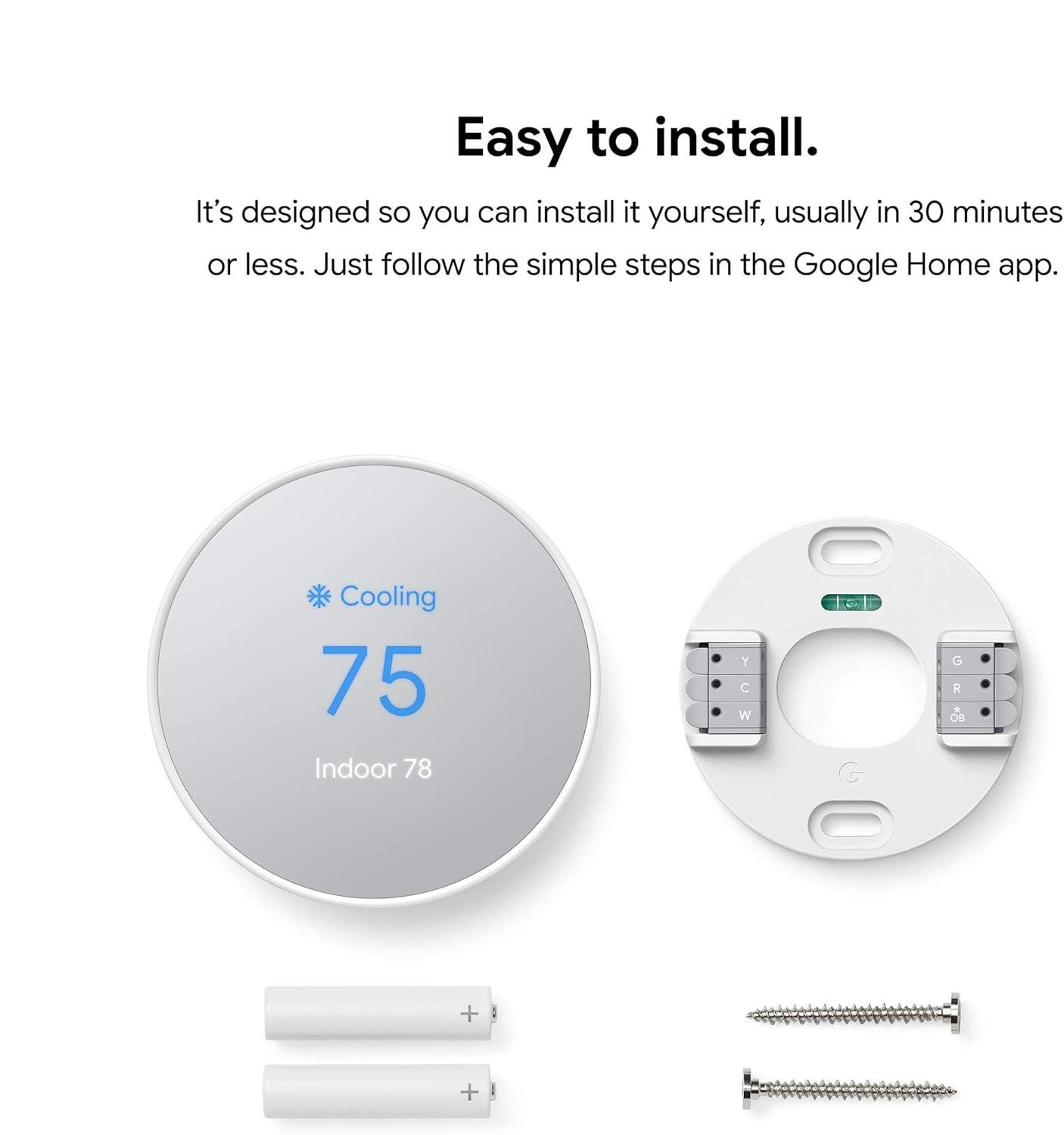 Google Nest Thermostat Trim Kit