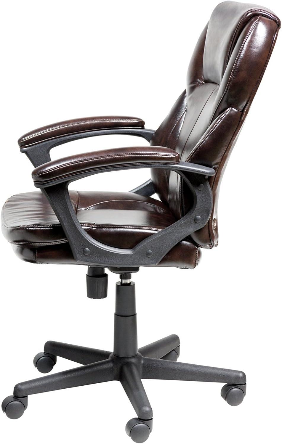 Serta Mitchell Ergonomic Manager's Office Chair, Roasted Chestnut Brown