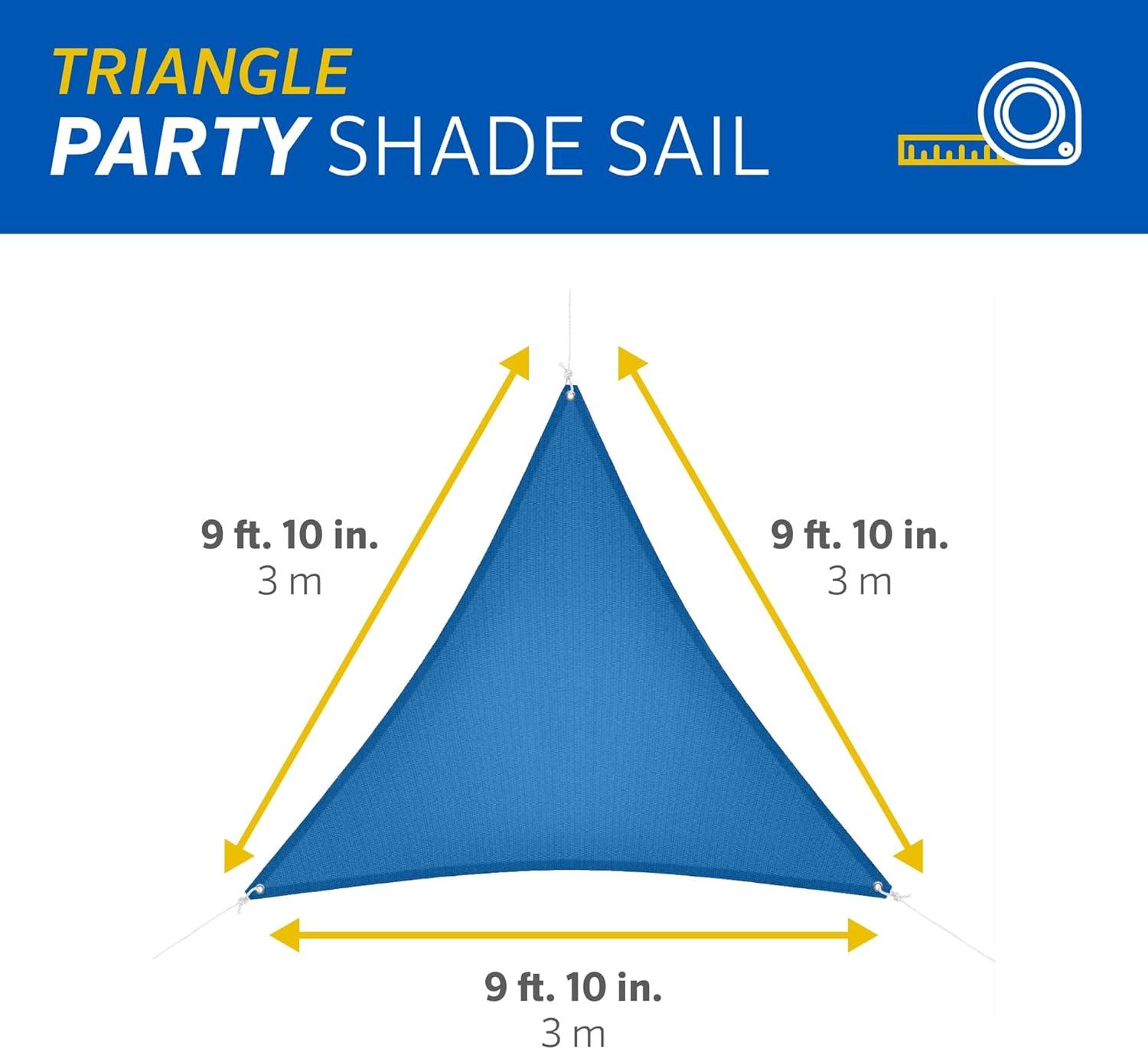 Coolaroo Triangle 10' Shade Sail