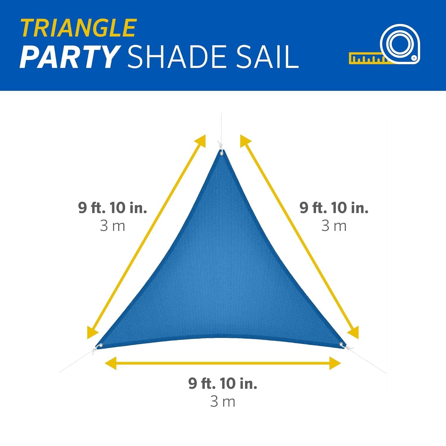 Coolaroo Triangle 10' Shade Sail