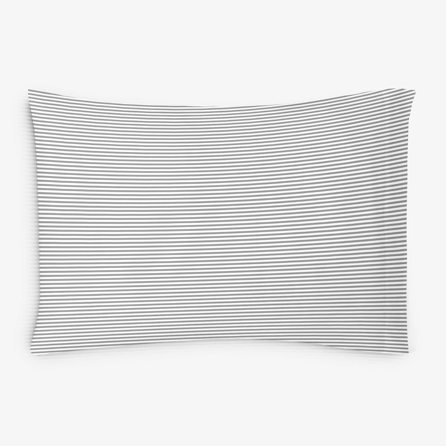 King Size Striped Tencel Lyocell Pillowcase Set
