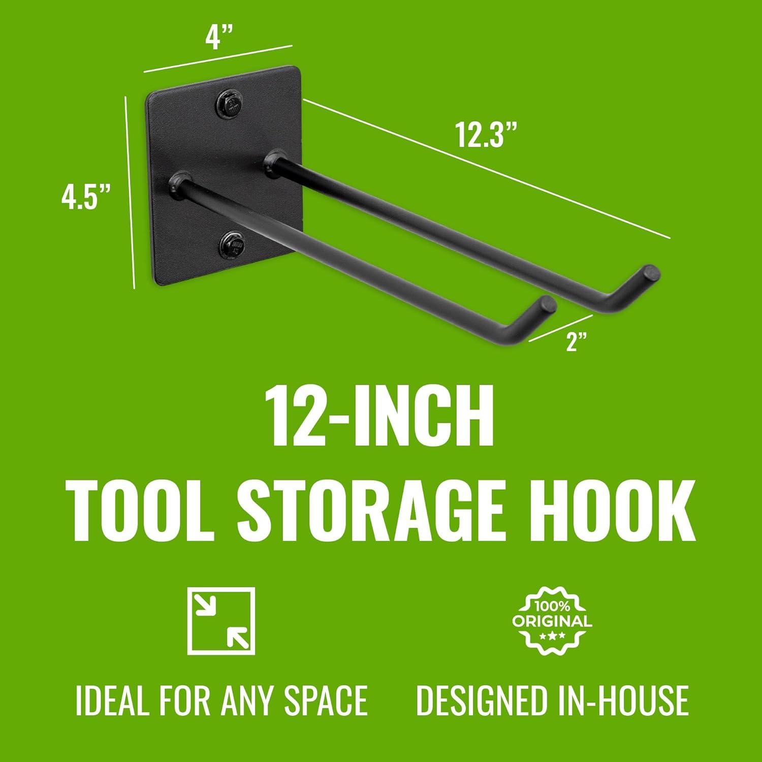 StoreYourBoard Tysons Tool Max Storage Wall Hook | Holds 50 lbs