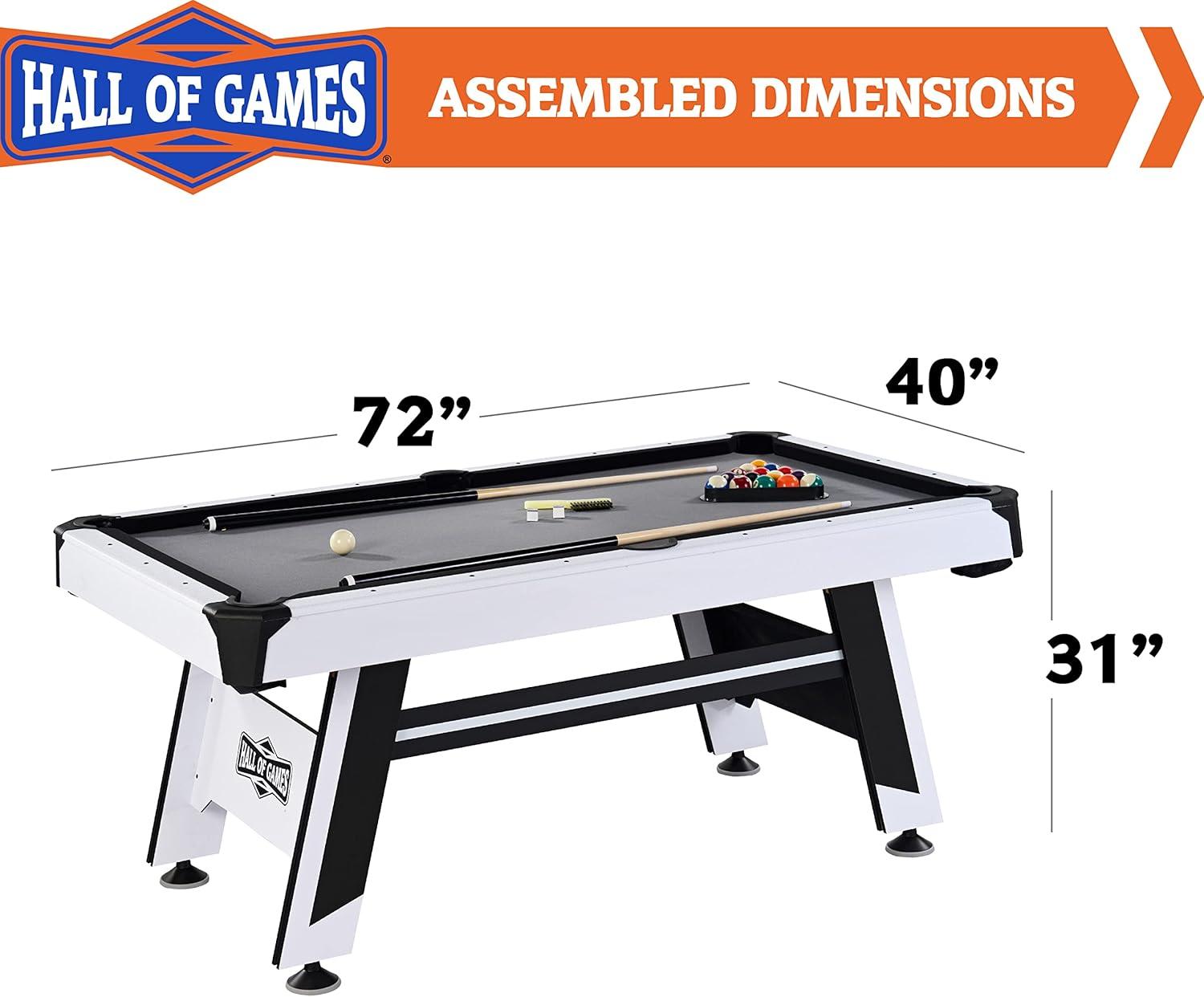 Hall of Games 6' Billiard Table