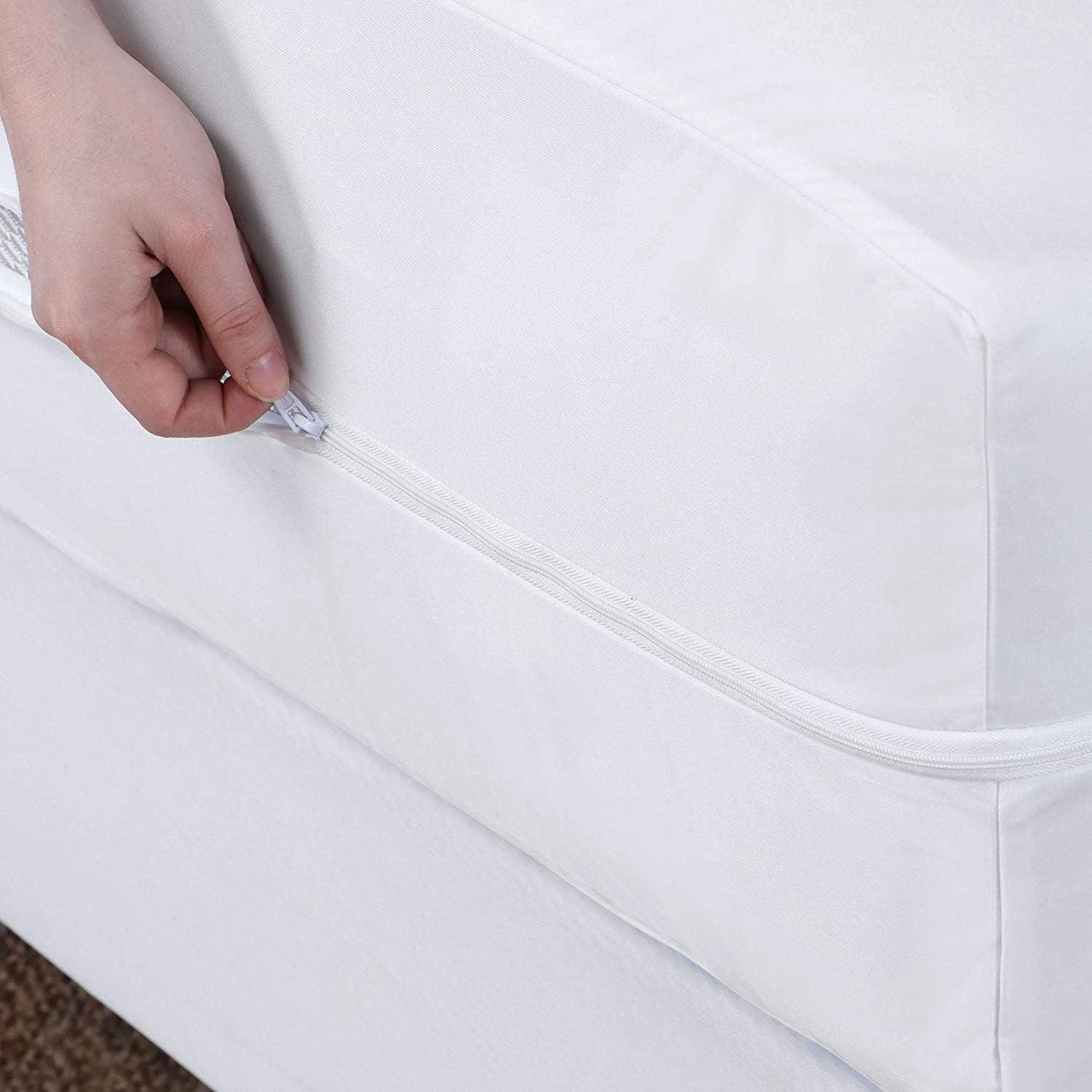 Guardmax Waterproof Mattress Protector Encasement with Zipper