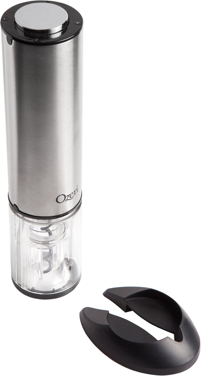 Ozeri Ozeri Extravo Electric Wine Opener in Stainless Steel with Auto Activation