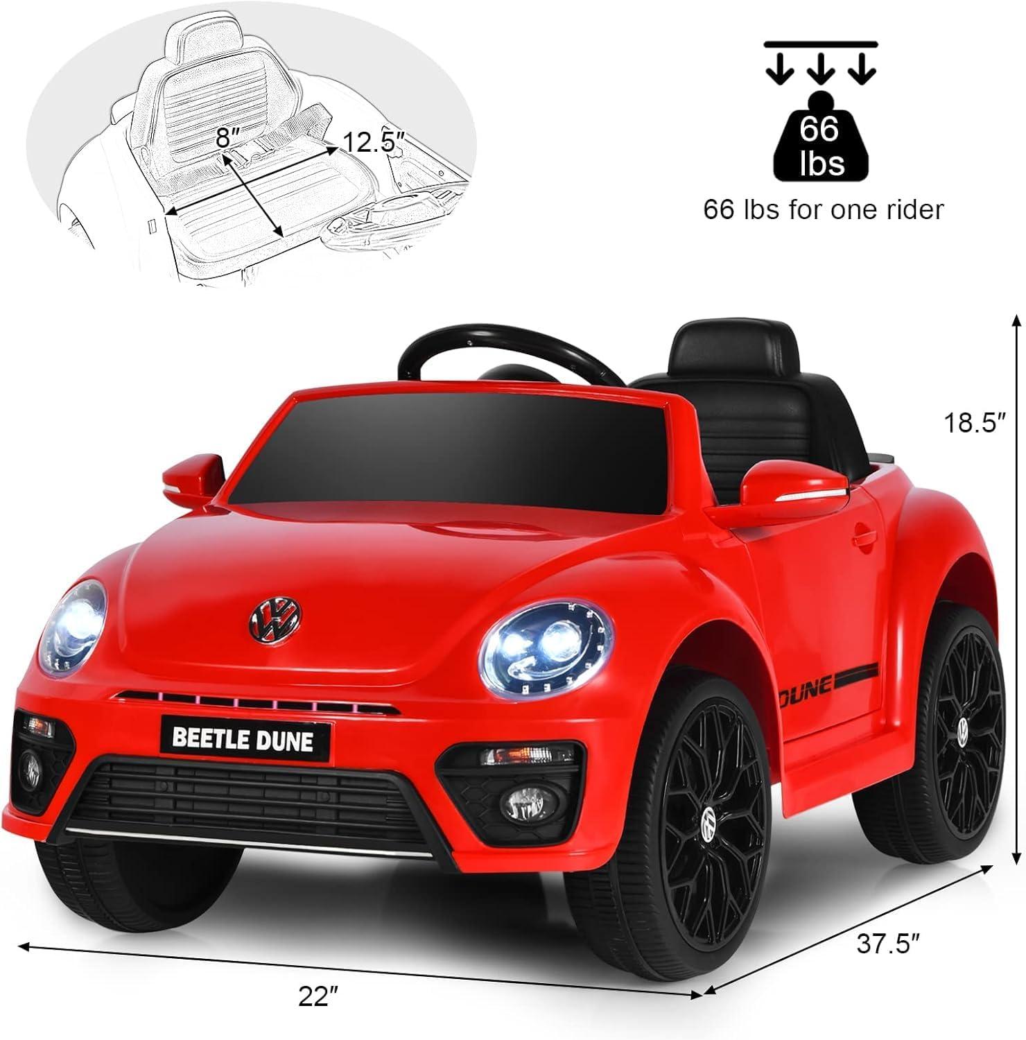 Costway Costway 1 Seater Battery Powered Ride On